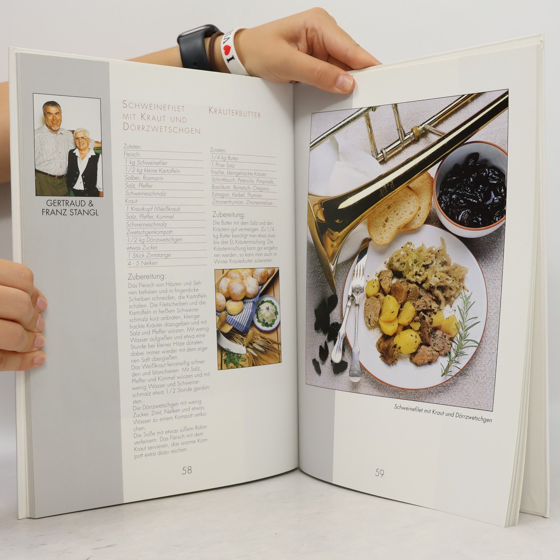 Anton Mack Burghauser Lebensart , 66 Rezepte zum Geniessen. Band II.