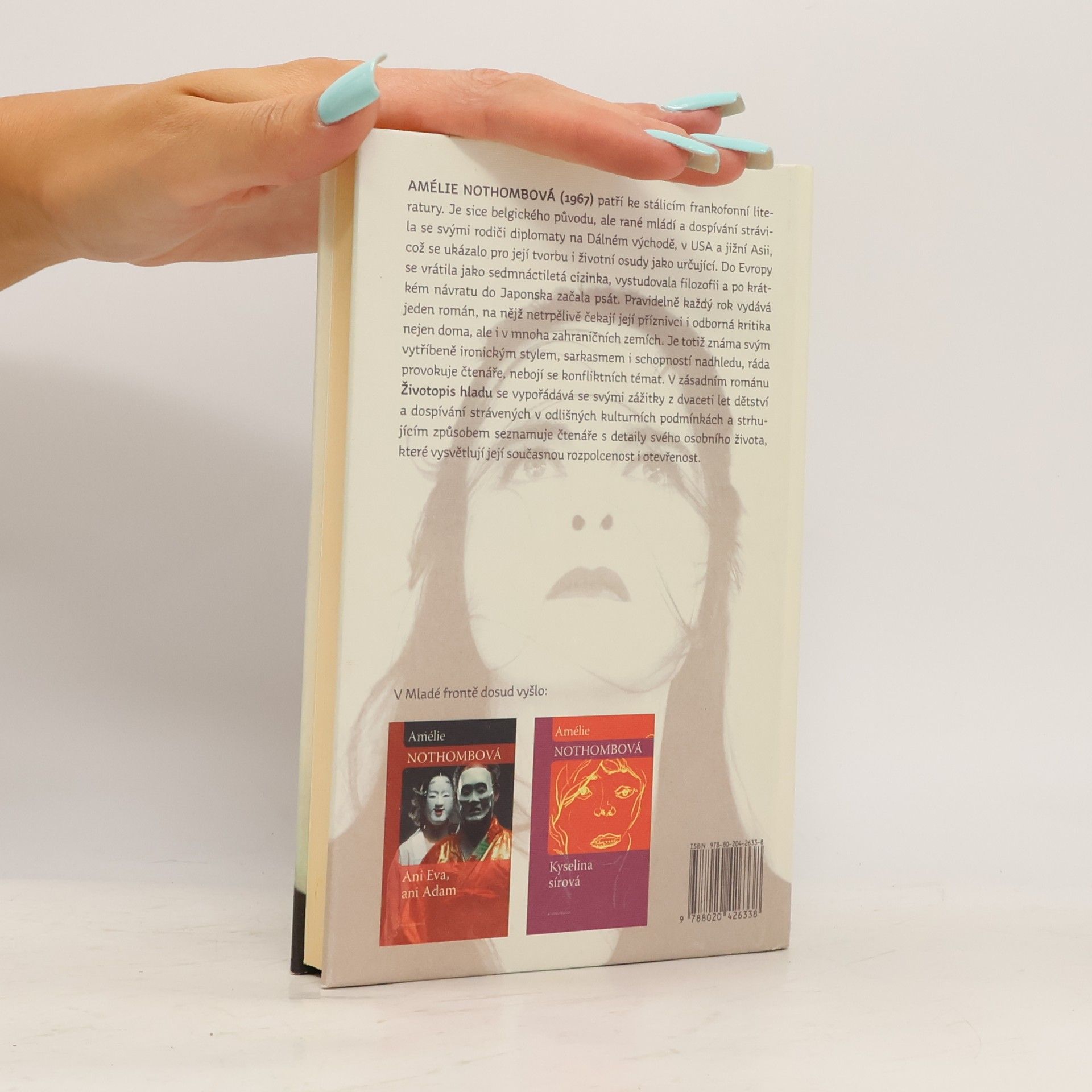 Amélie Nothomb Životopis hladu