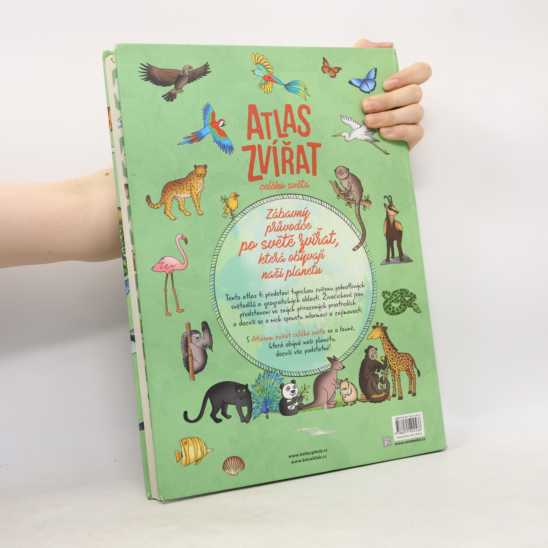 Paola Grimaldi Atlas zvířat celého světa