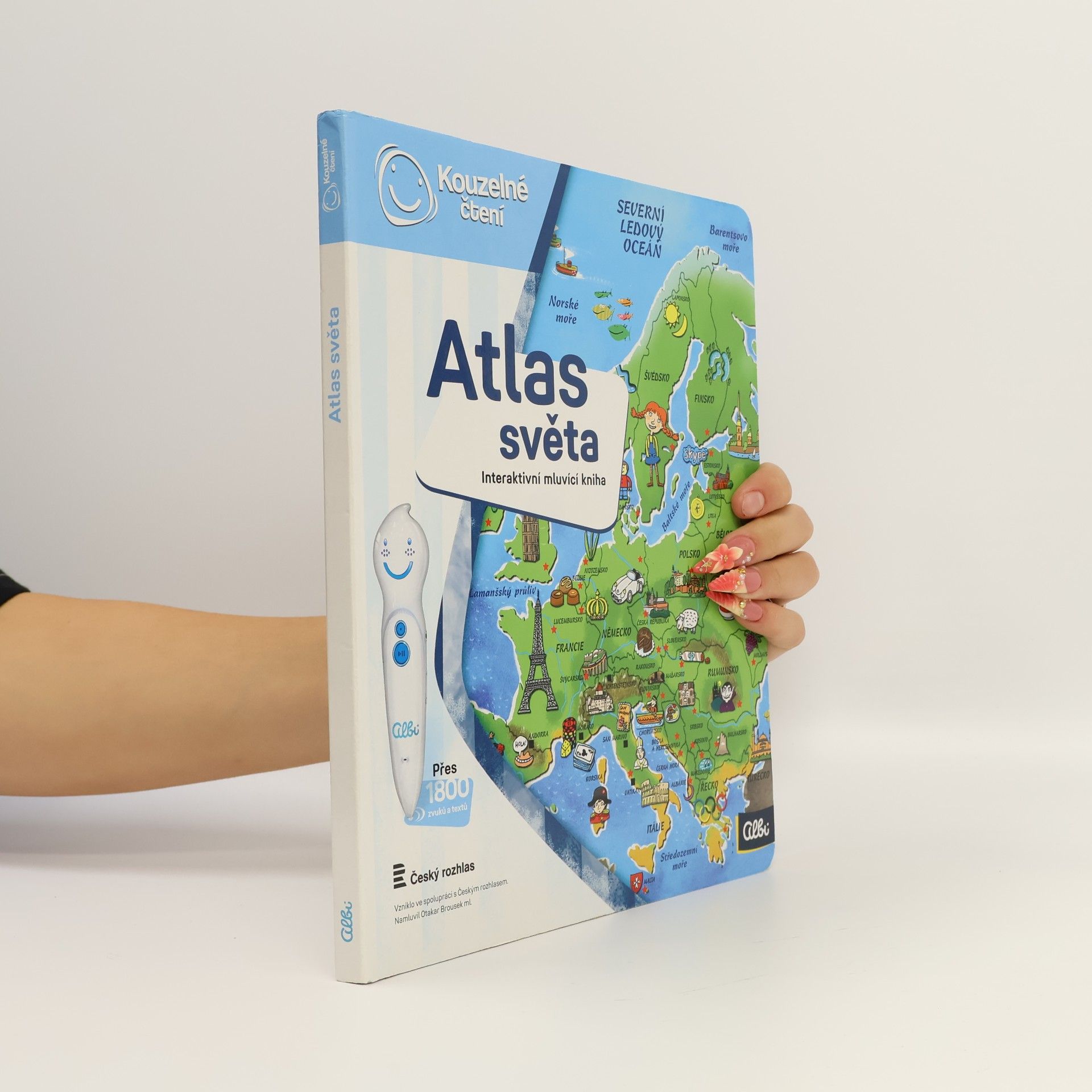 Tereza Kocová Atlas světa. Interaktivní mluvící kniha