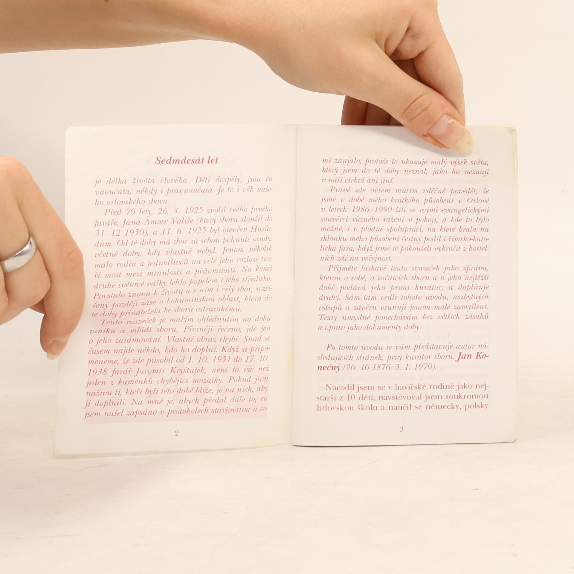 Autorenkollektiv Českobratrský evangelický sbor v Orlové 1