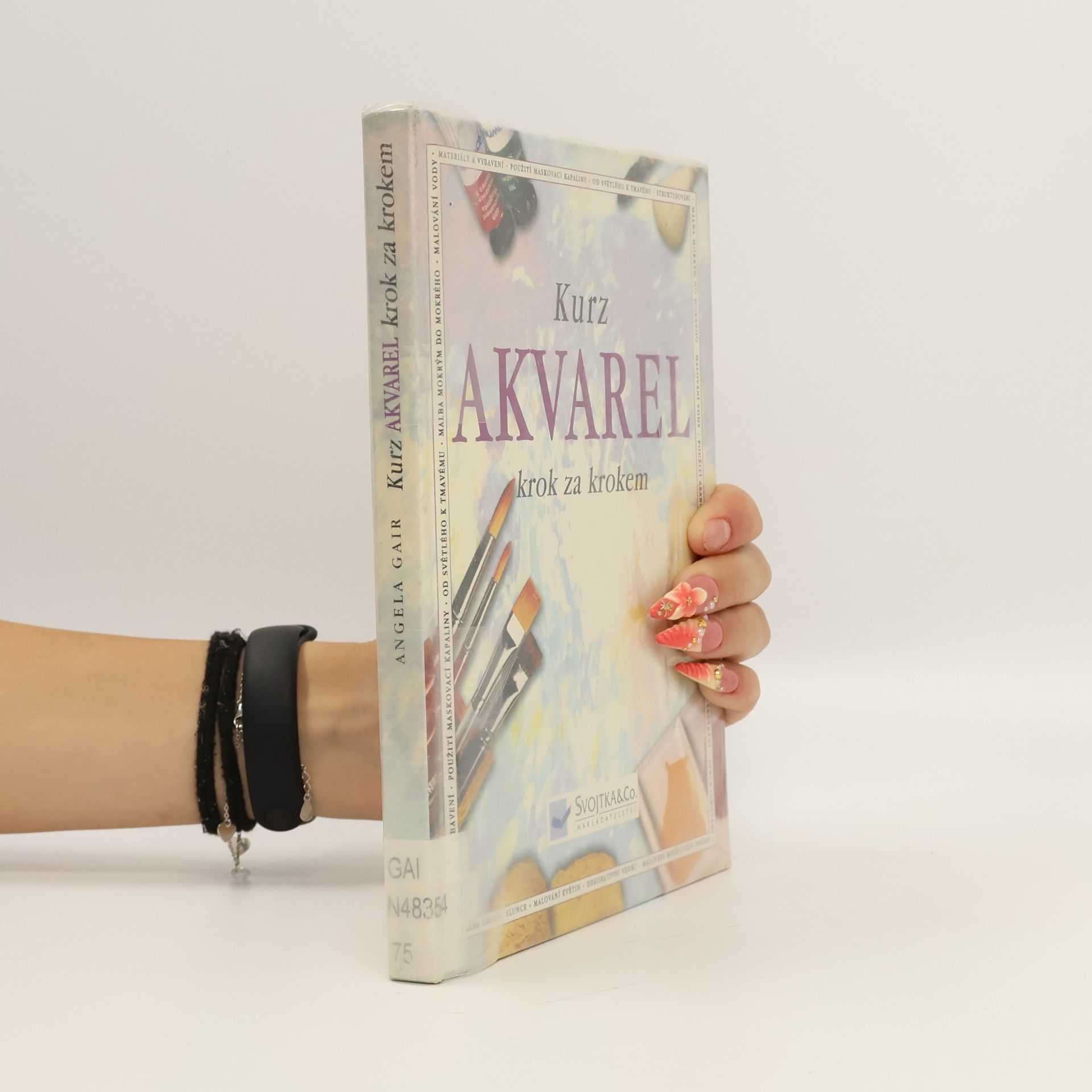 Angela Gair Kurz Akvarel krok za krokem