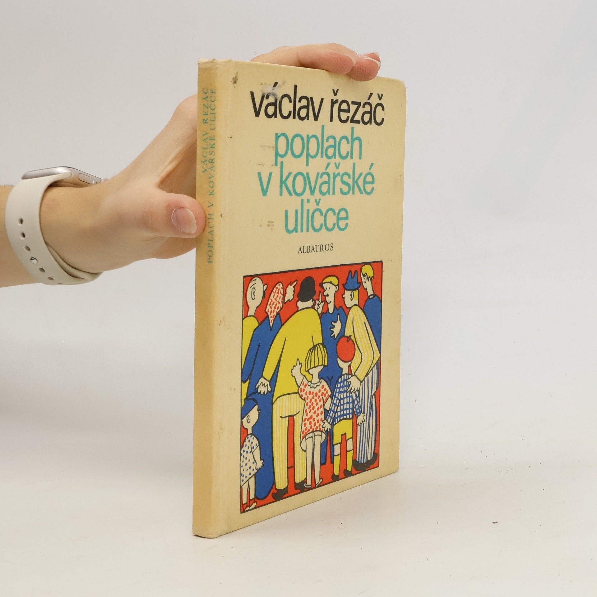 Václav Řezáč Poplach v kovářské uličce