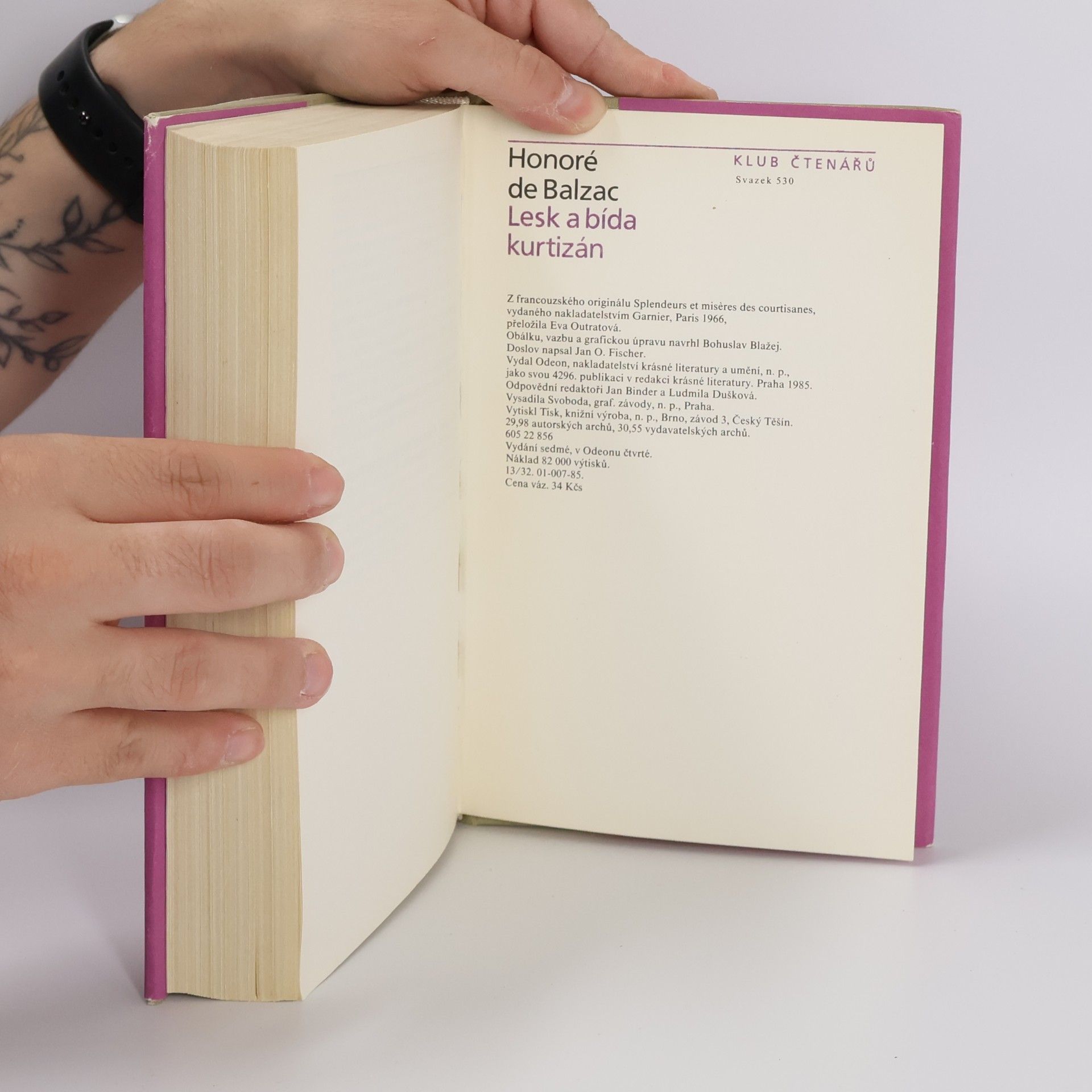 Honoré de Balzac Lesk a bída kurtizán