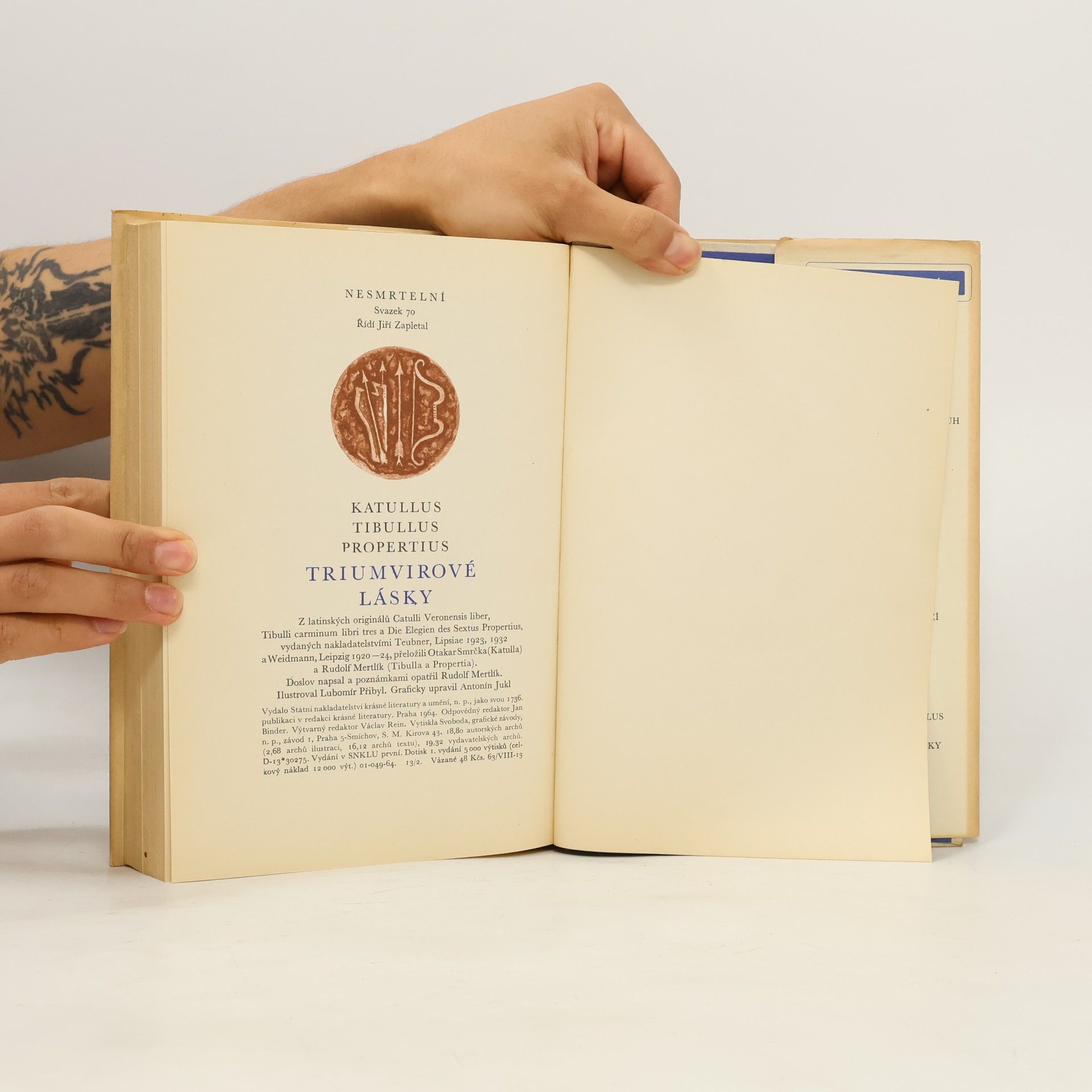 Albius Tibullus Triumvirové lásky