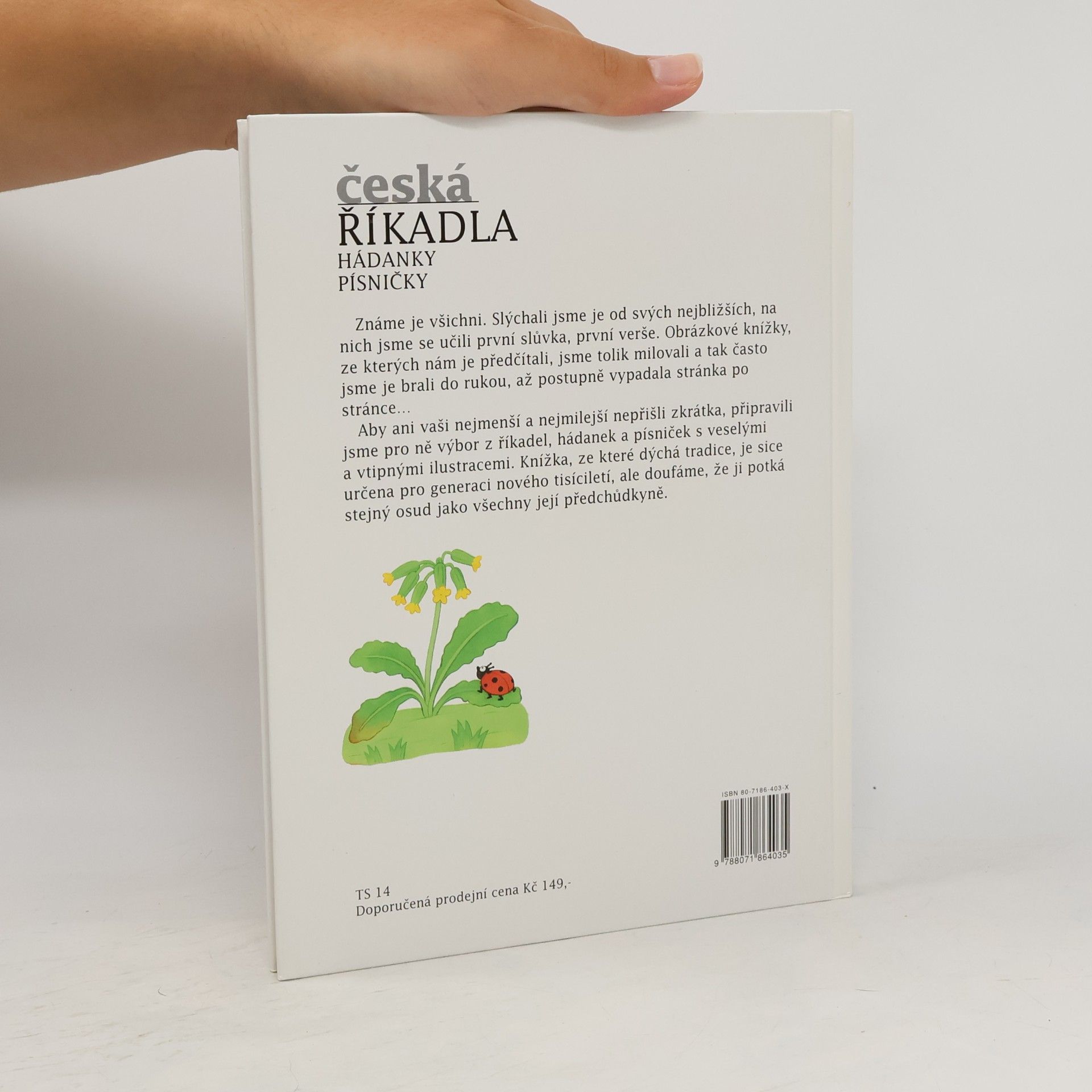 Milada Motlová Česká říkadla. Hádanky, písničky