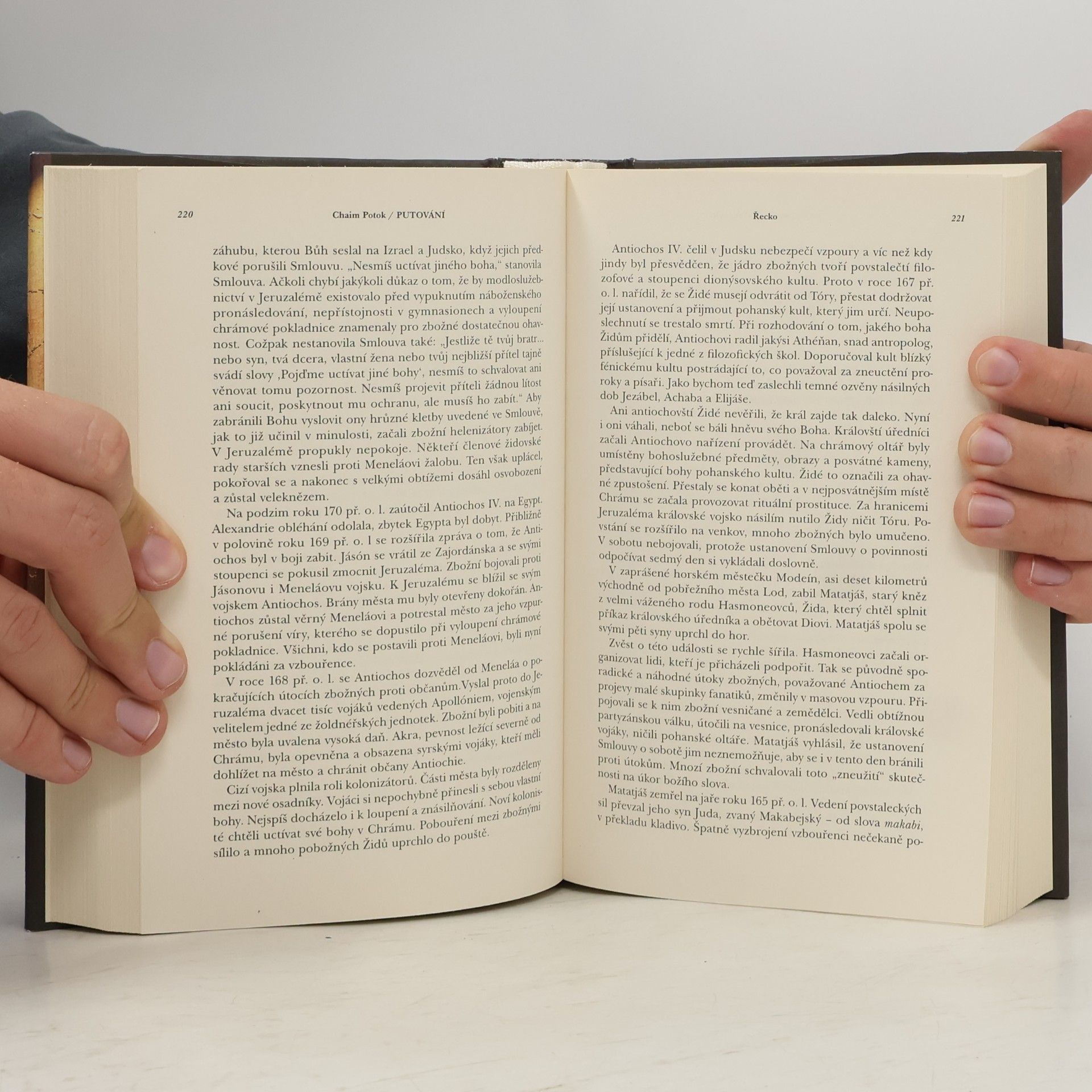 Chaim Potok Putování : dějiny Židů
