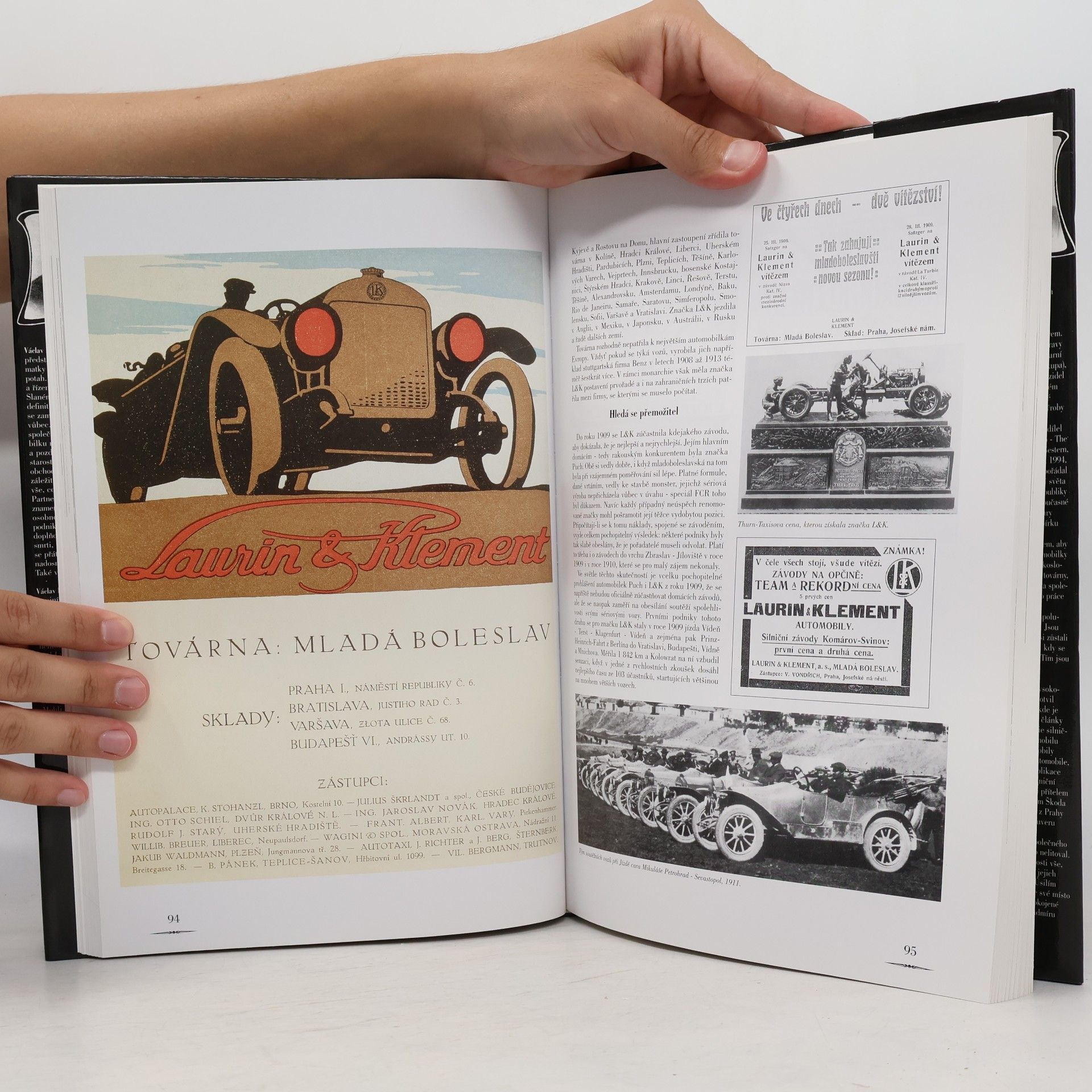 Jan Králík L&K - Škoda 1895-1995 I. díl. Laurin & Klement jest nejlepší známkou světa