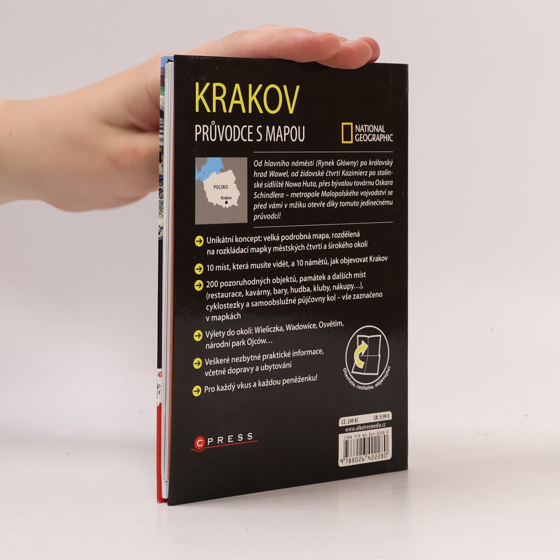 Hélène Le Tac Krakov - průvodce s mapou
