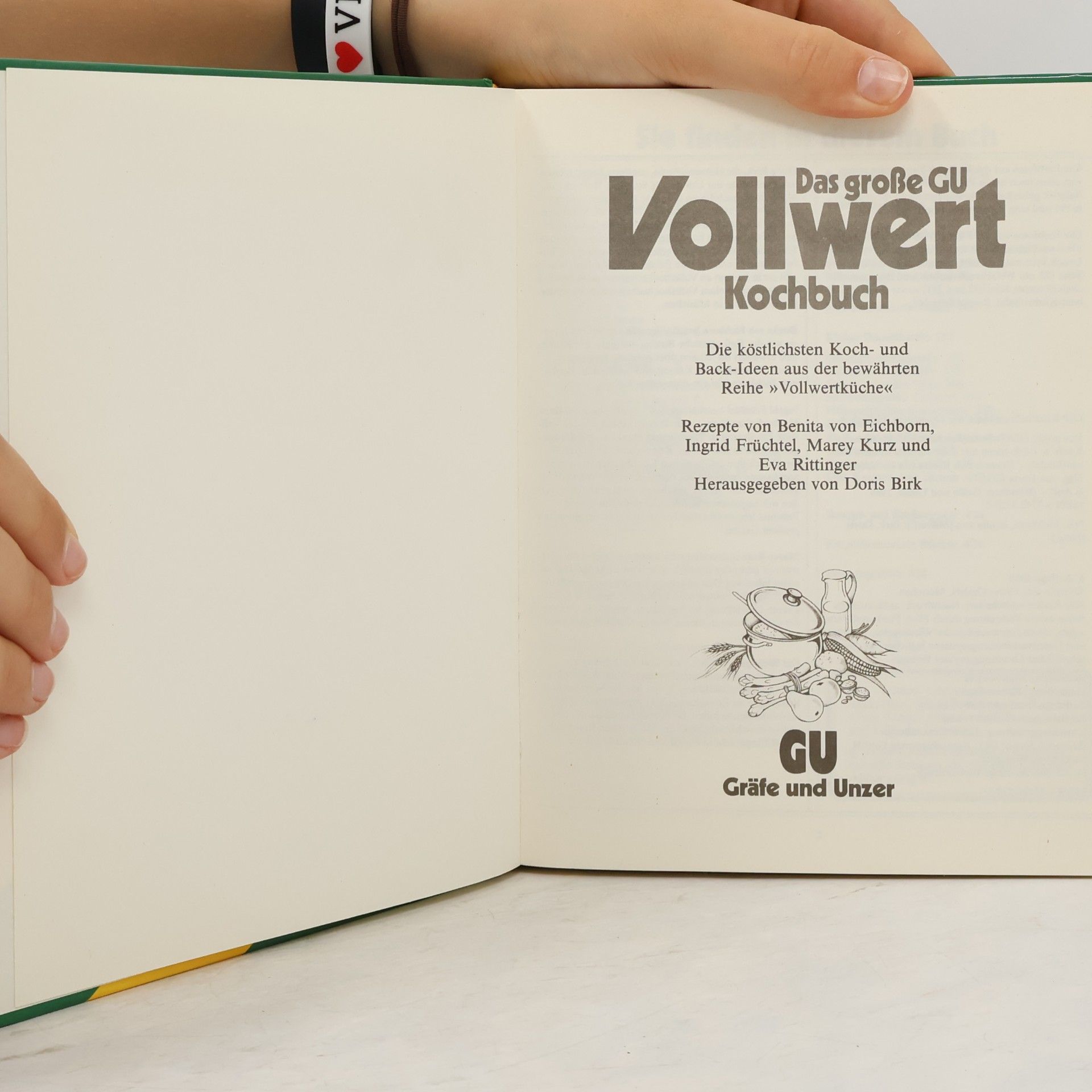 Eichborn a. kol Das grose GU Vollwert Kochbuch