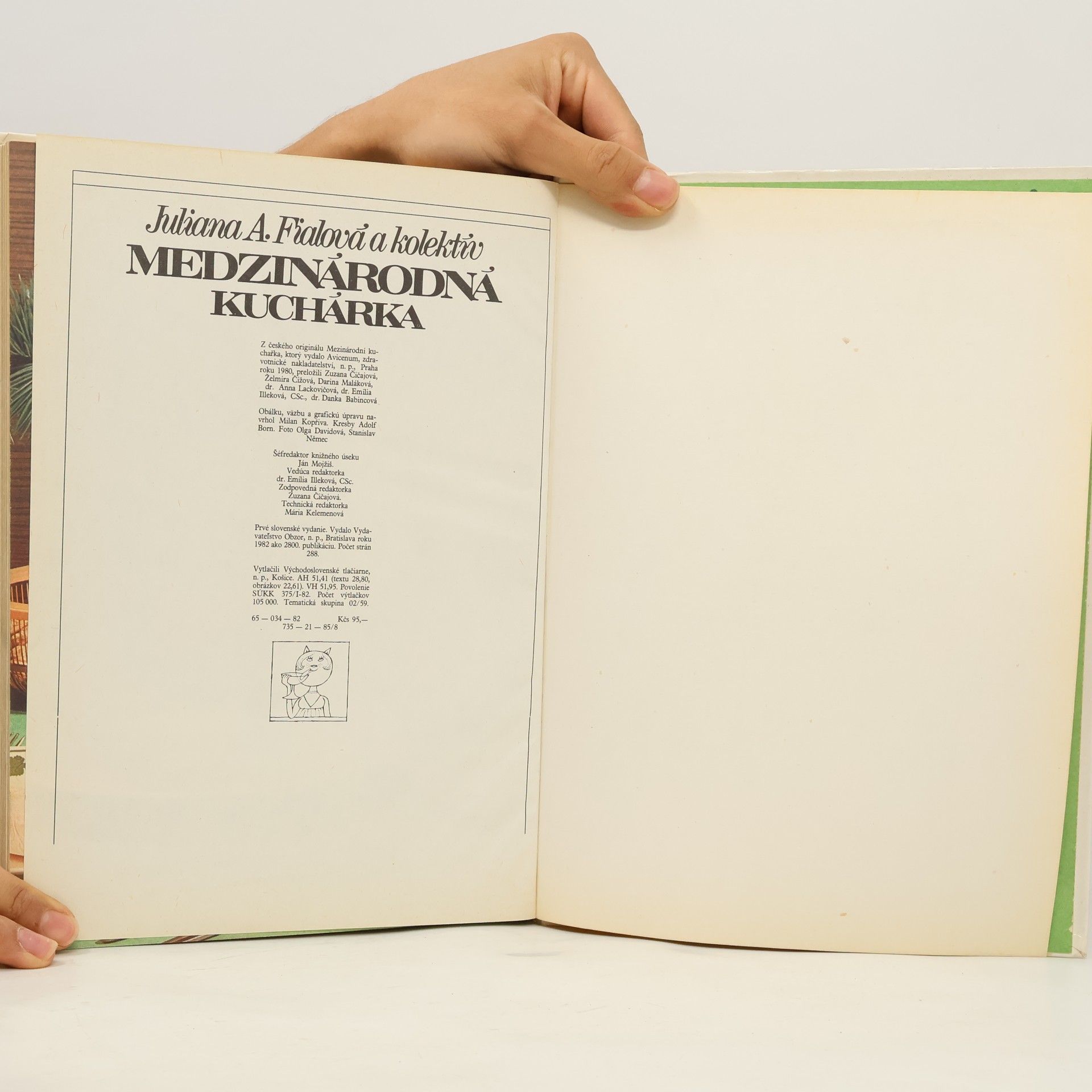 Juliana Anna Fialová Medzinárodná kuchárka