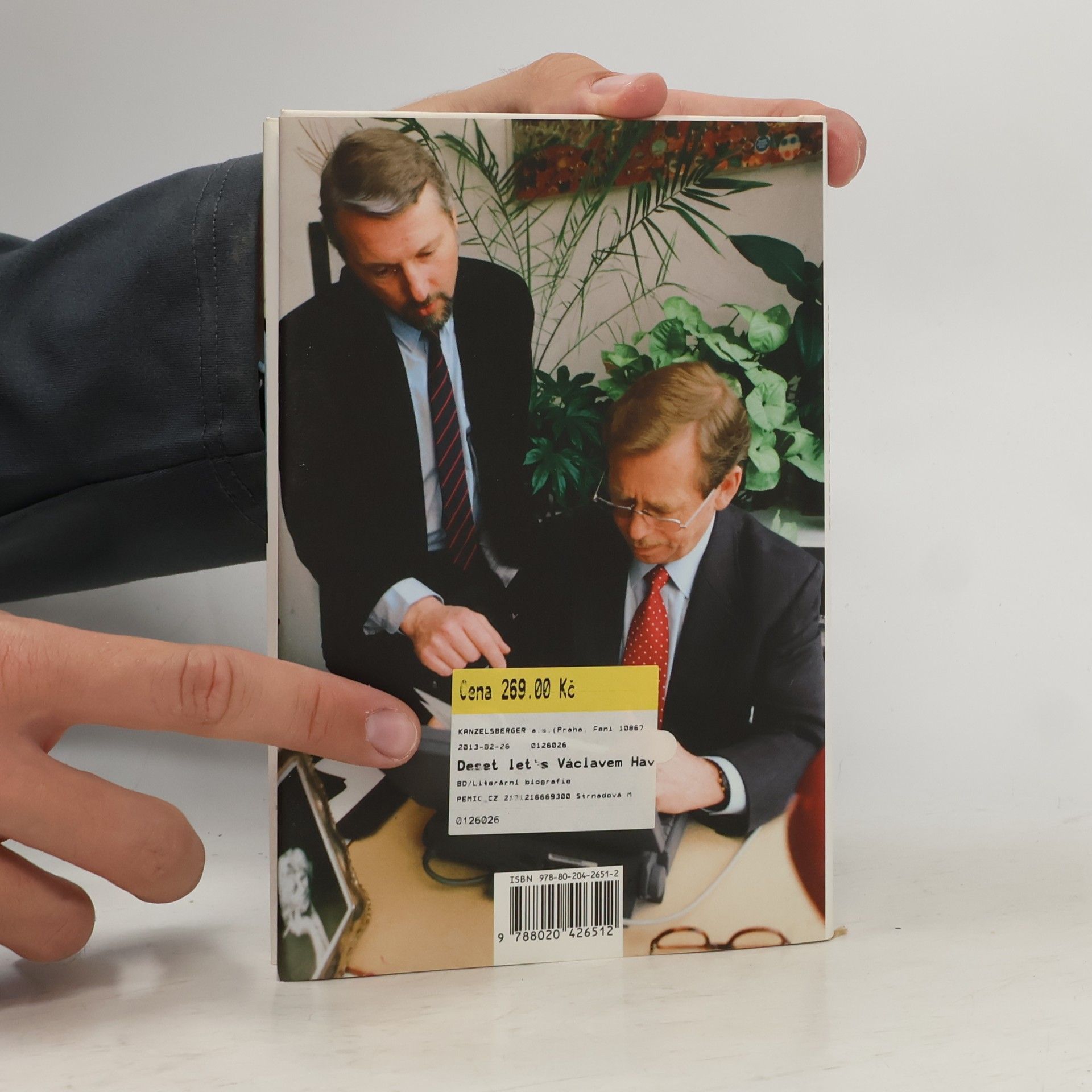 Ladislav Špaček Deset let s Václavem Havlem