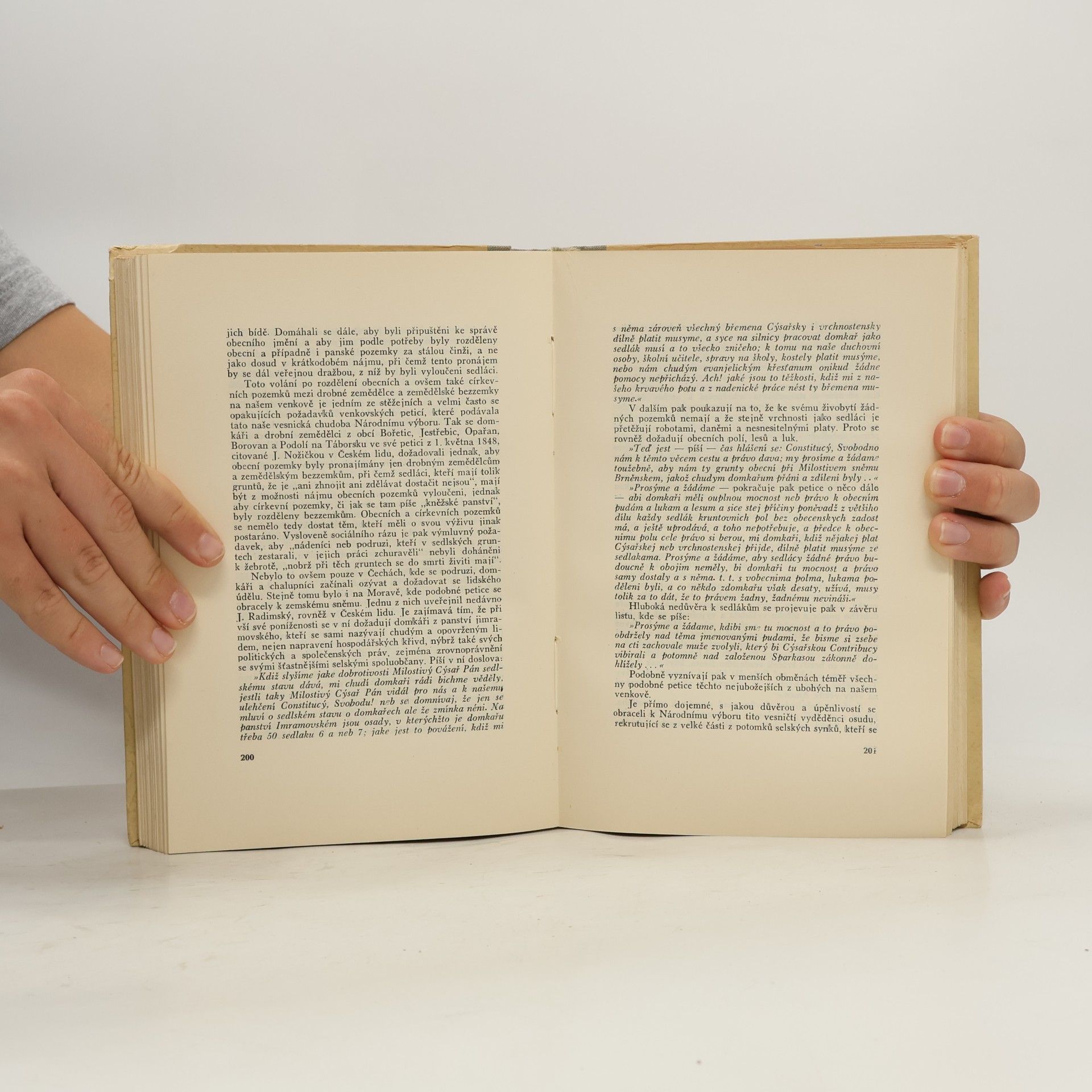 Vladimír Klimeš Česká vesnice v roce 1848