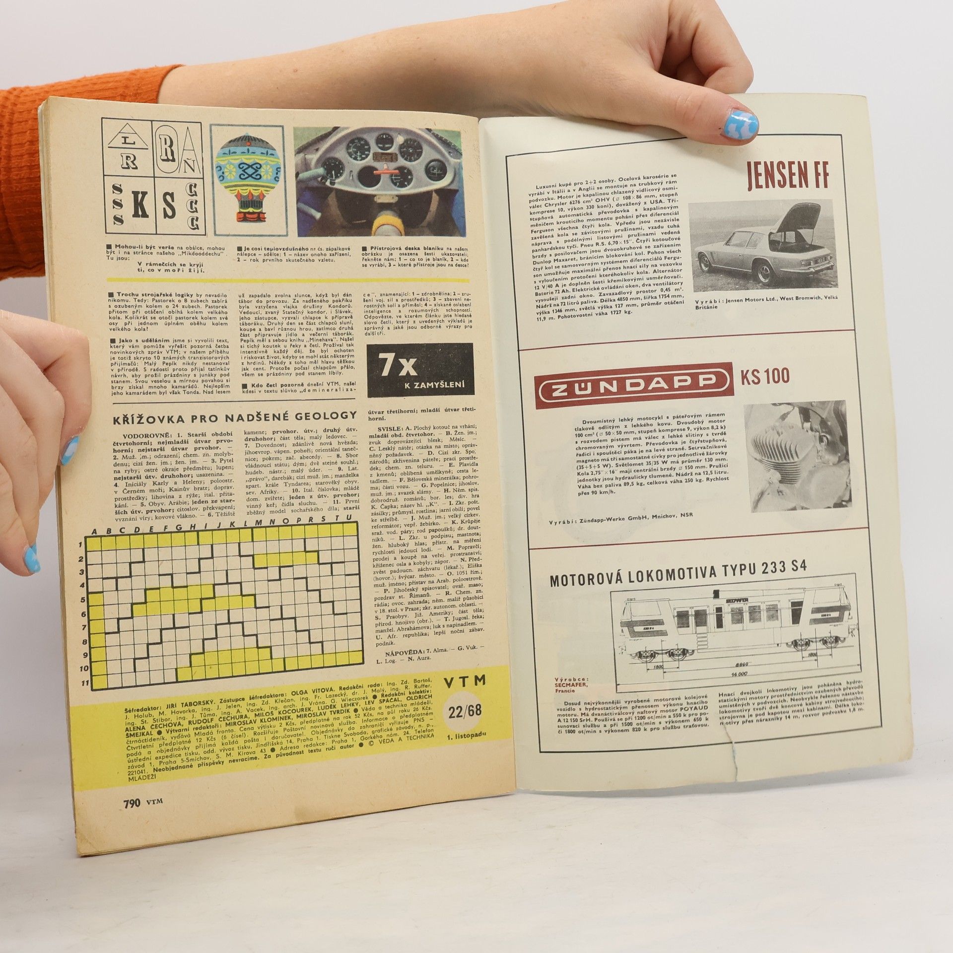Autorenkollektiv Věda a technika mládeži 22/1968