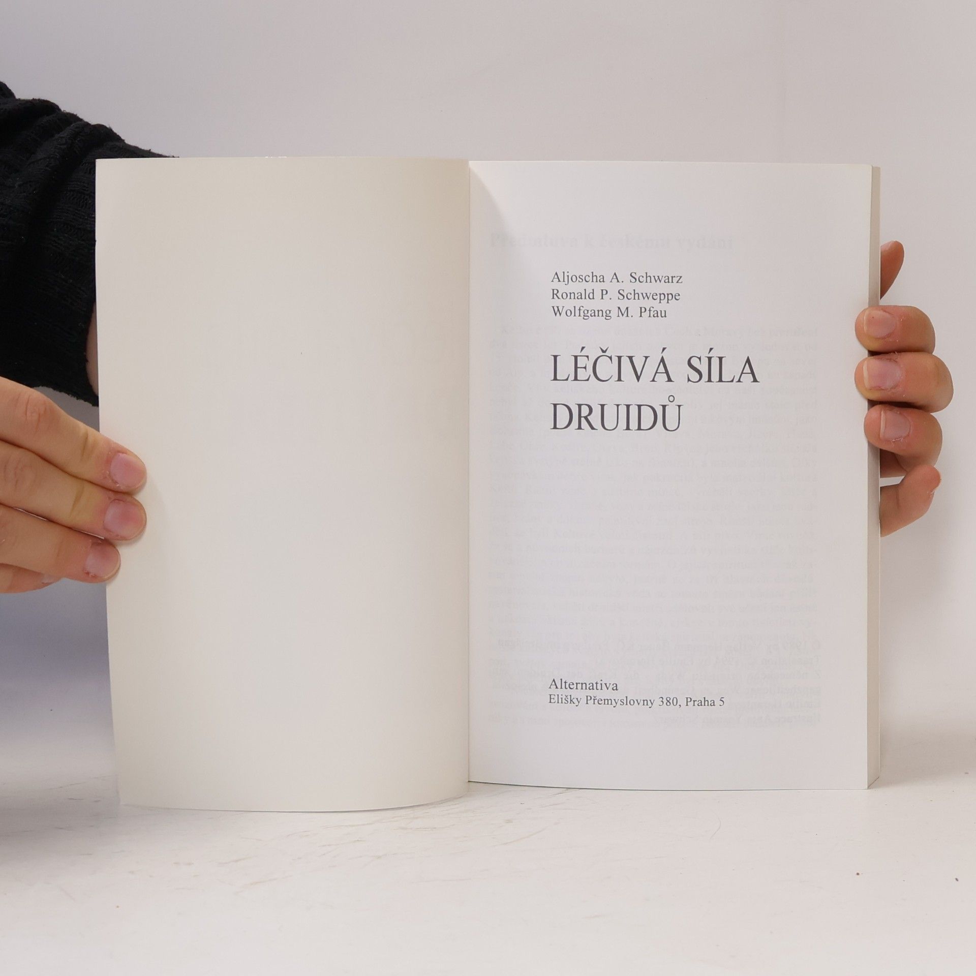 Ronald P. Schweppe Léčivá síla druidů