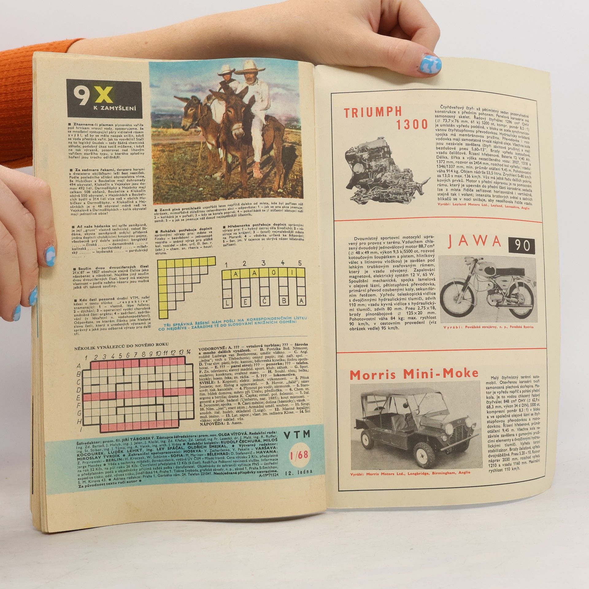 Autorenkollektiv Věda a technika mládeži 1/1968