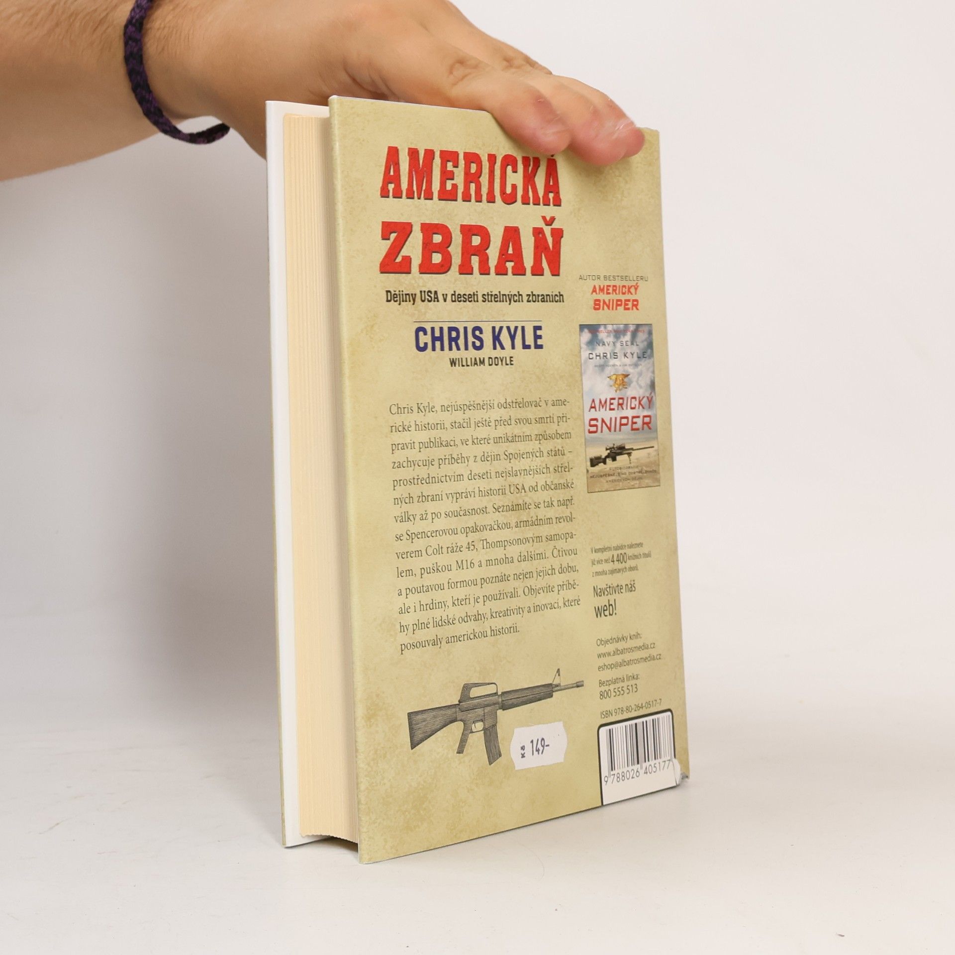 Chris Kyle Americká zbraň