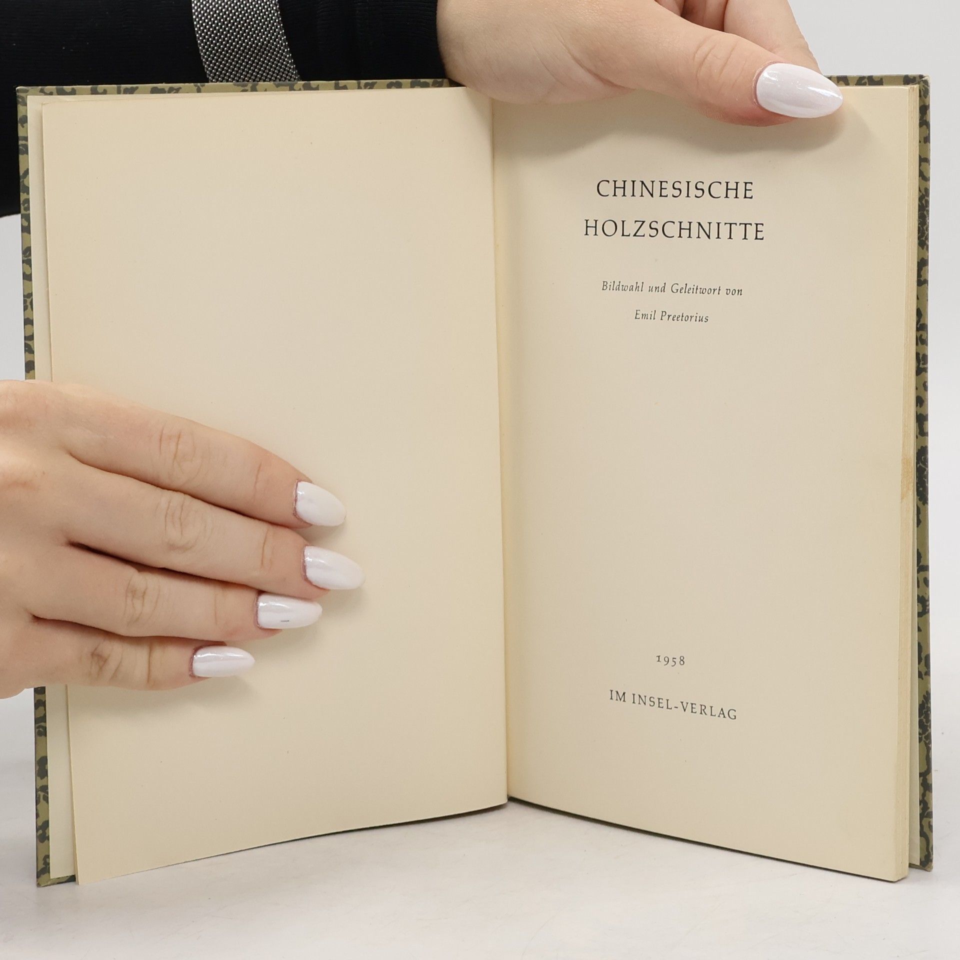Autores varios Chinesische Holzschnitte