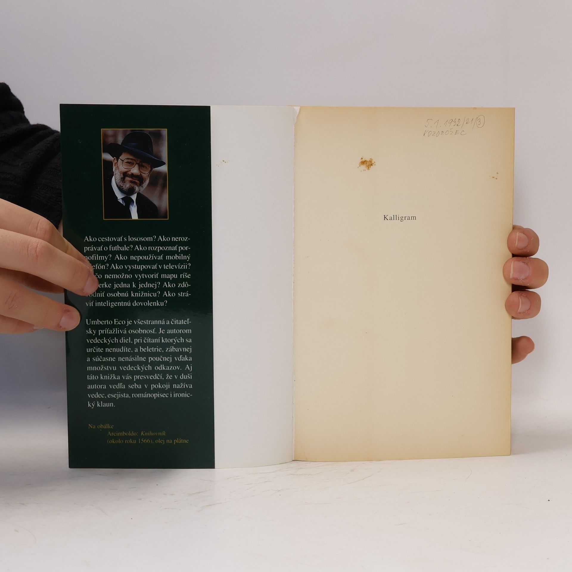 Umberto Eco Babylonský rozhovor