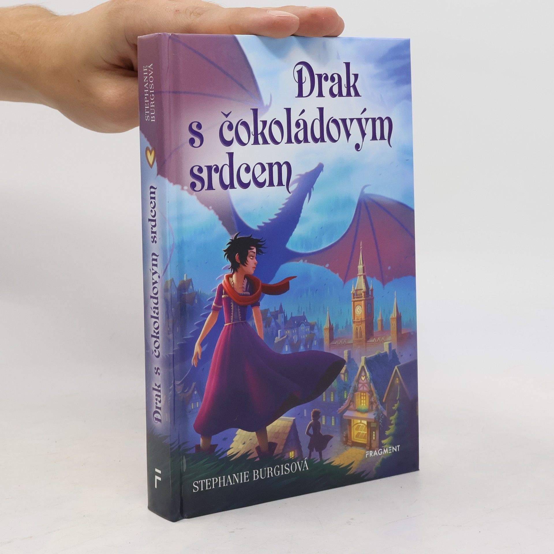 Stephanie Burgis Drak s čokoládovým srdcem