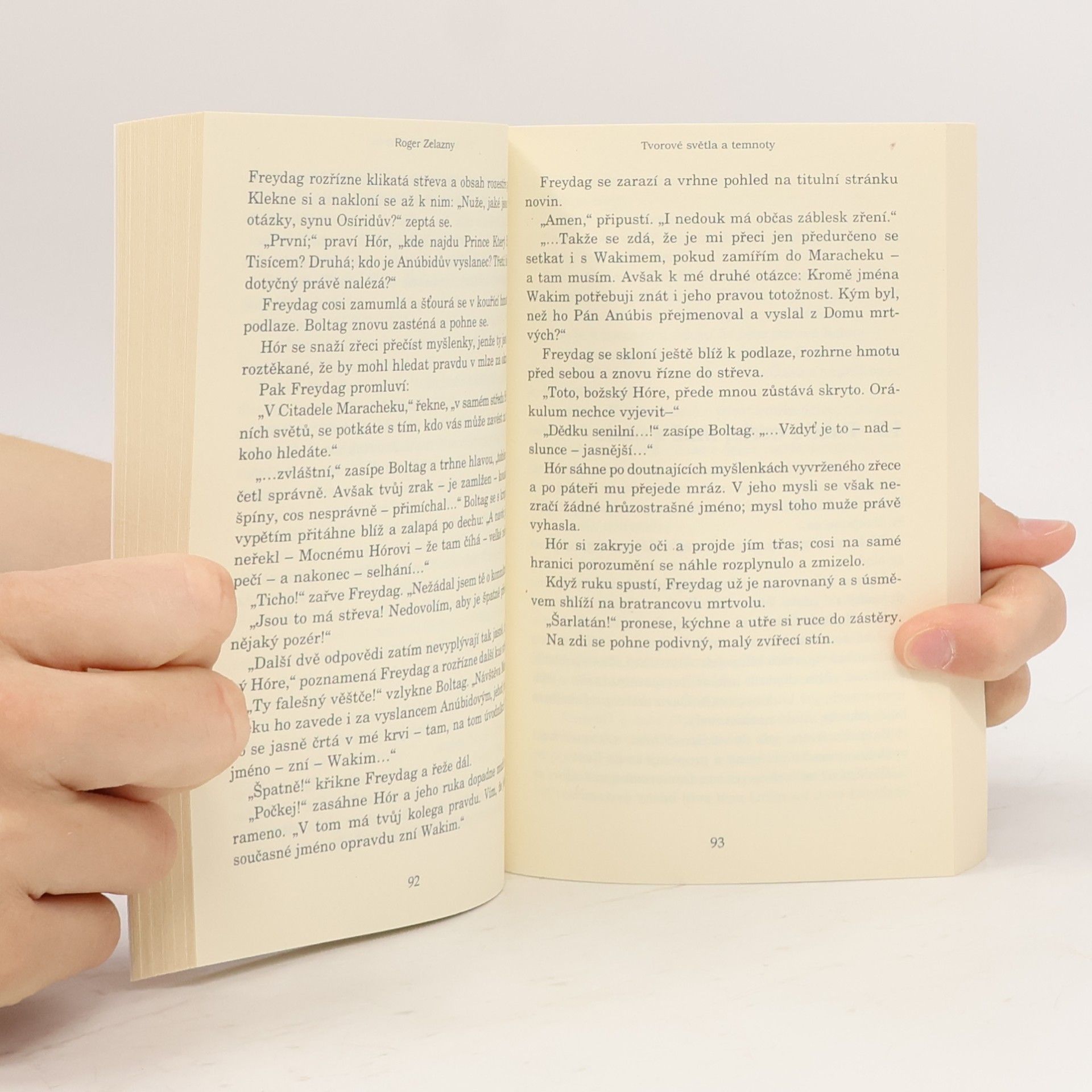 Roger Zelazny Tvorové světla a temnoty