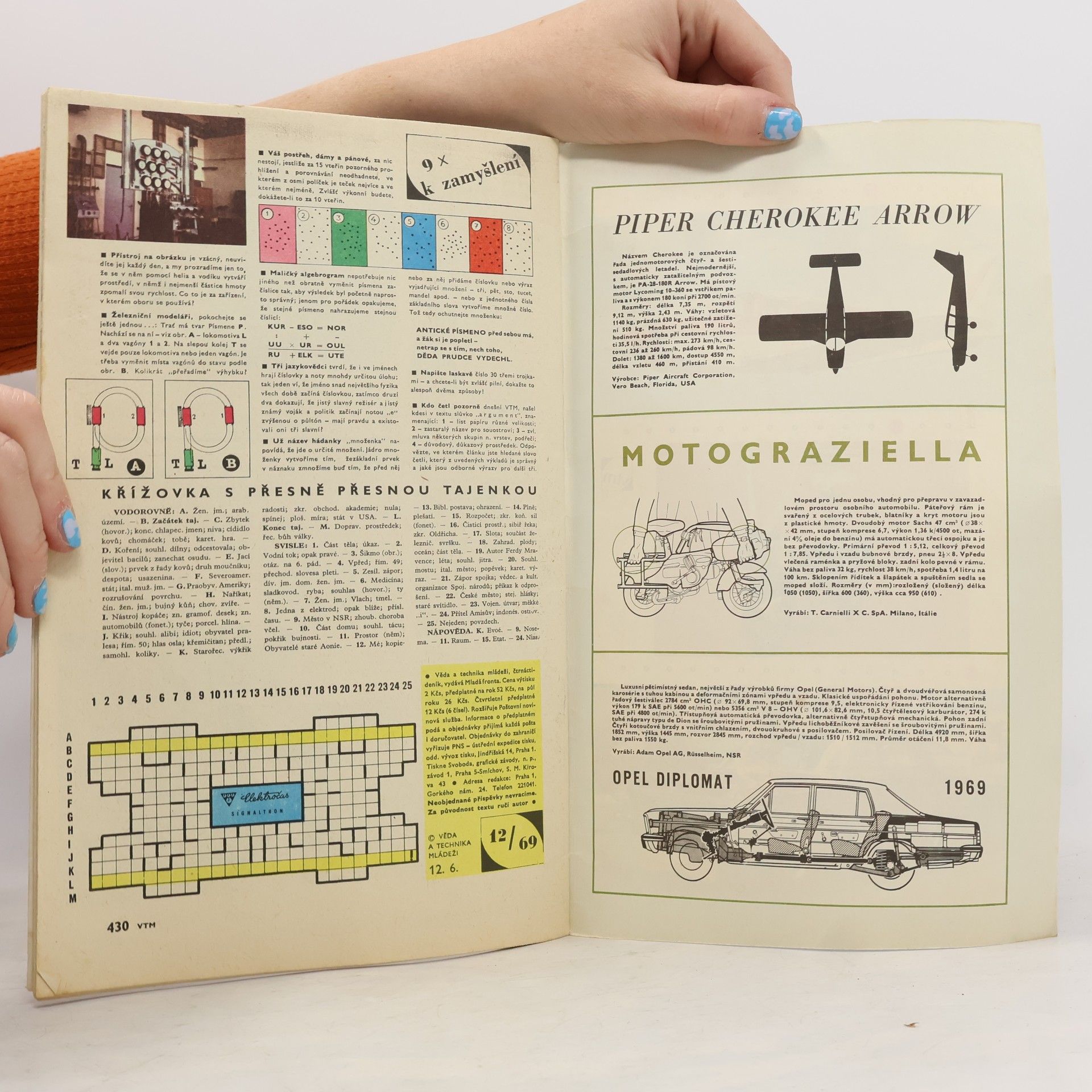 Kolektív autorov Věda a technika mládeži 12/1969