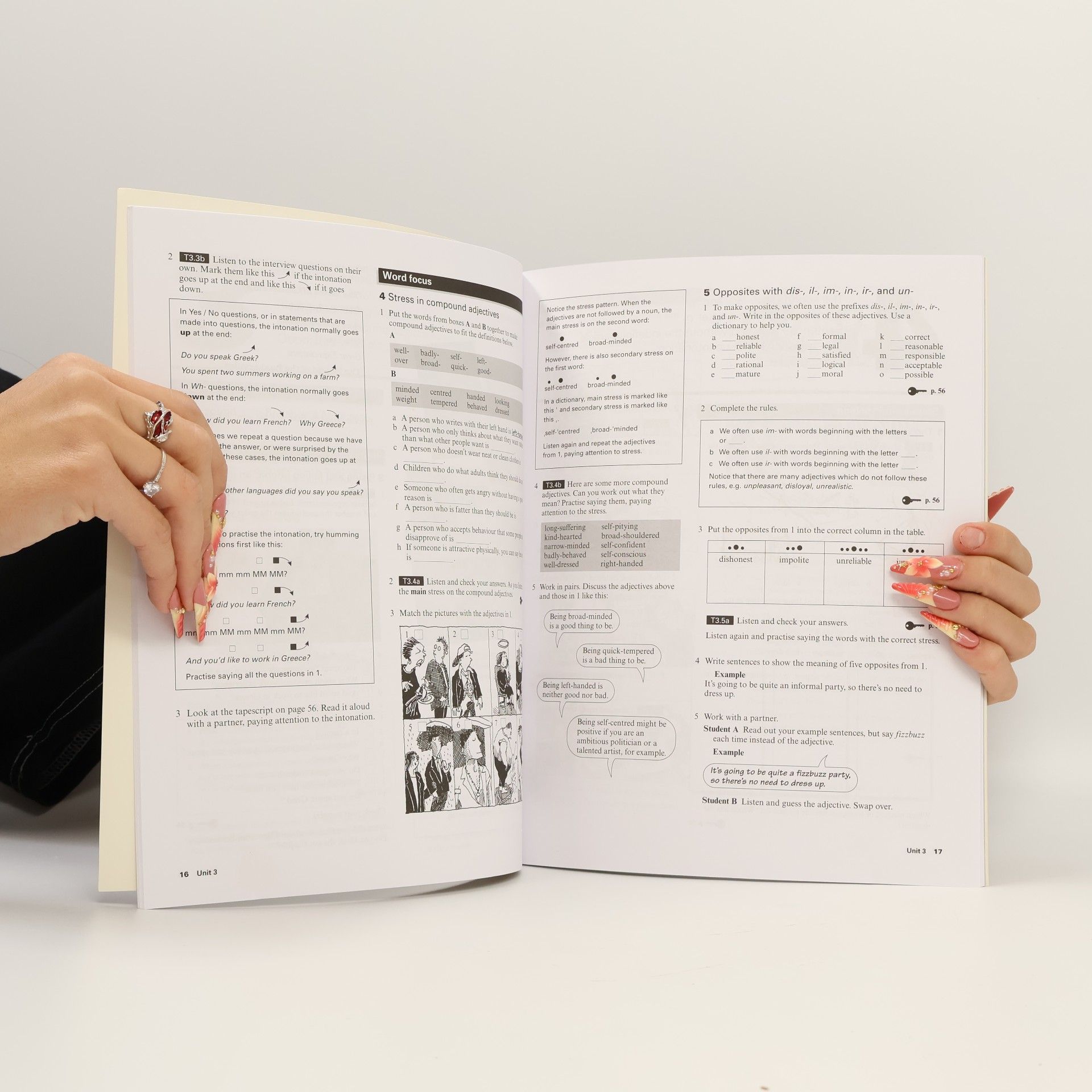Bill Bowler New Headway pronunciation course upper-intermediate. Student's practice book