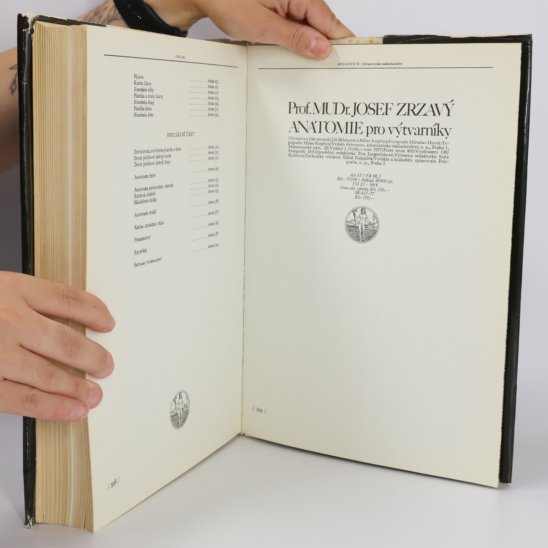 Josef Zrzavý Anatomie pro výtvarníky