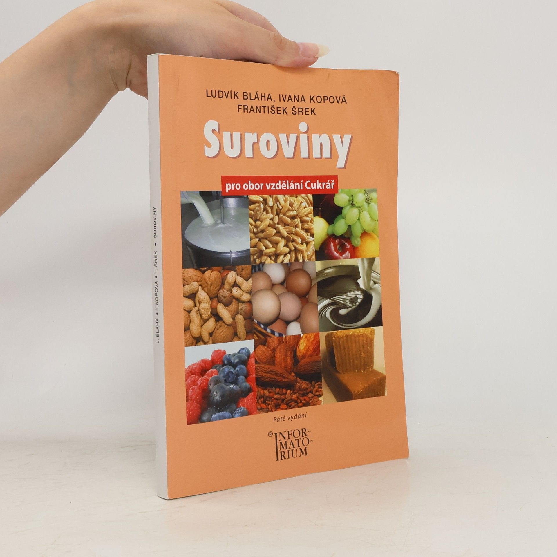 František Šrek Suroviny pro obor vzdělání Cukrář