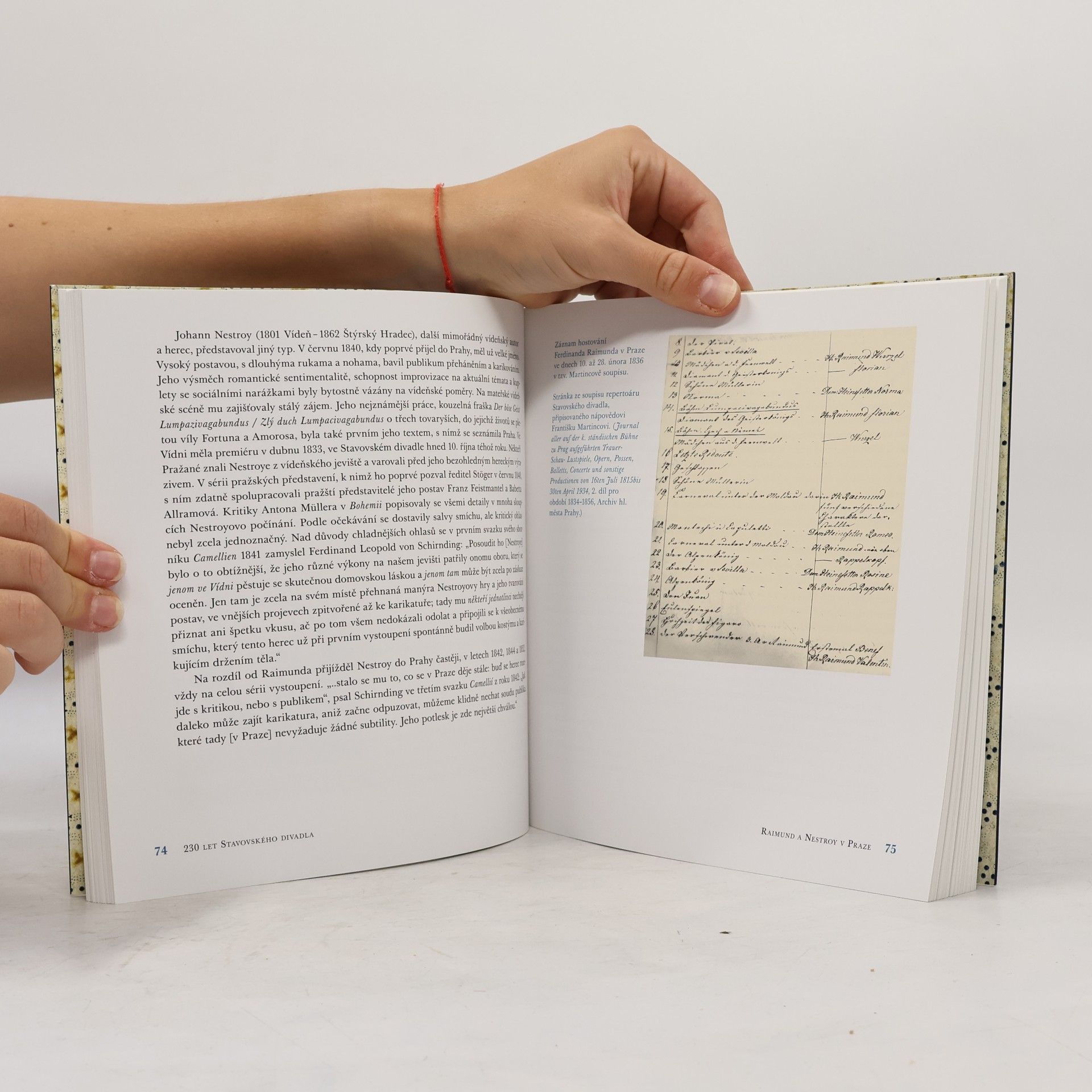 AA.VV. Pražský divadelní almanach : 230 let Stavovského divadla