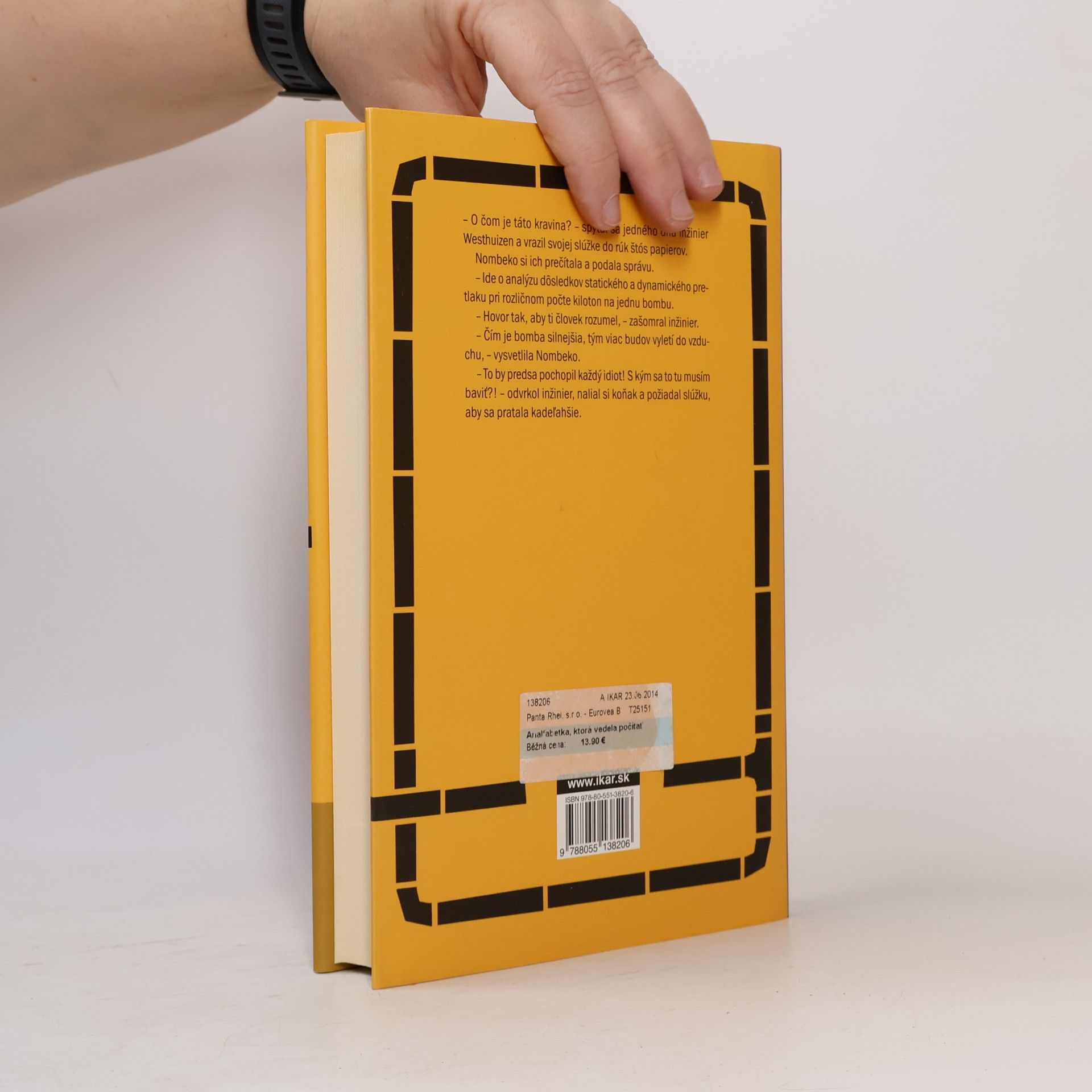 Jonas Jonasson Analfabetka, ktorá vedela počítať