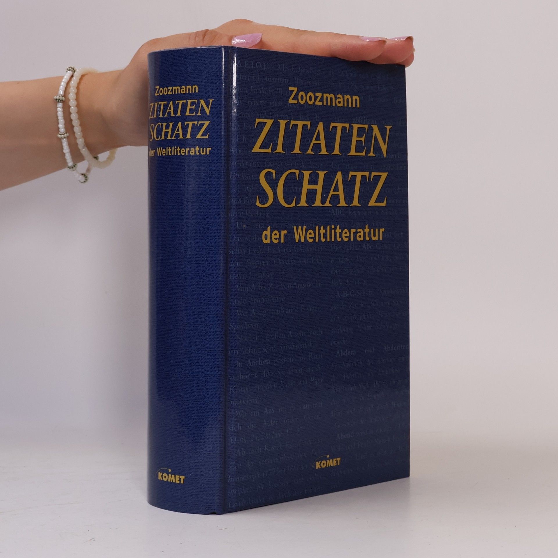 Richard Zoozmann Zitatenschatz der Weltliteratur