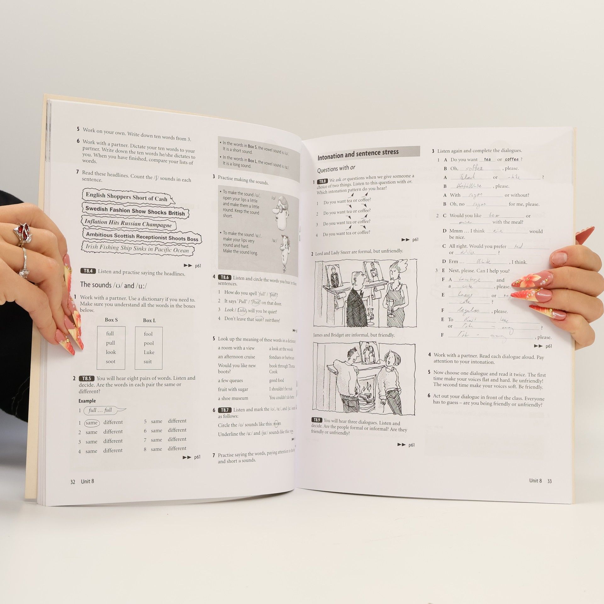 Sue Parminter New Headway Pronunciation. Pre-Intermediate. Student's Practice Book
