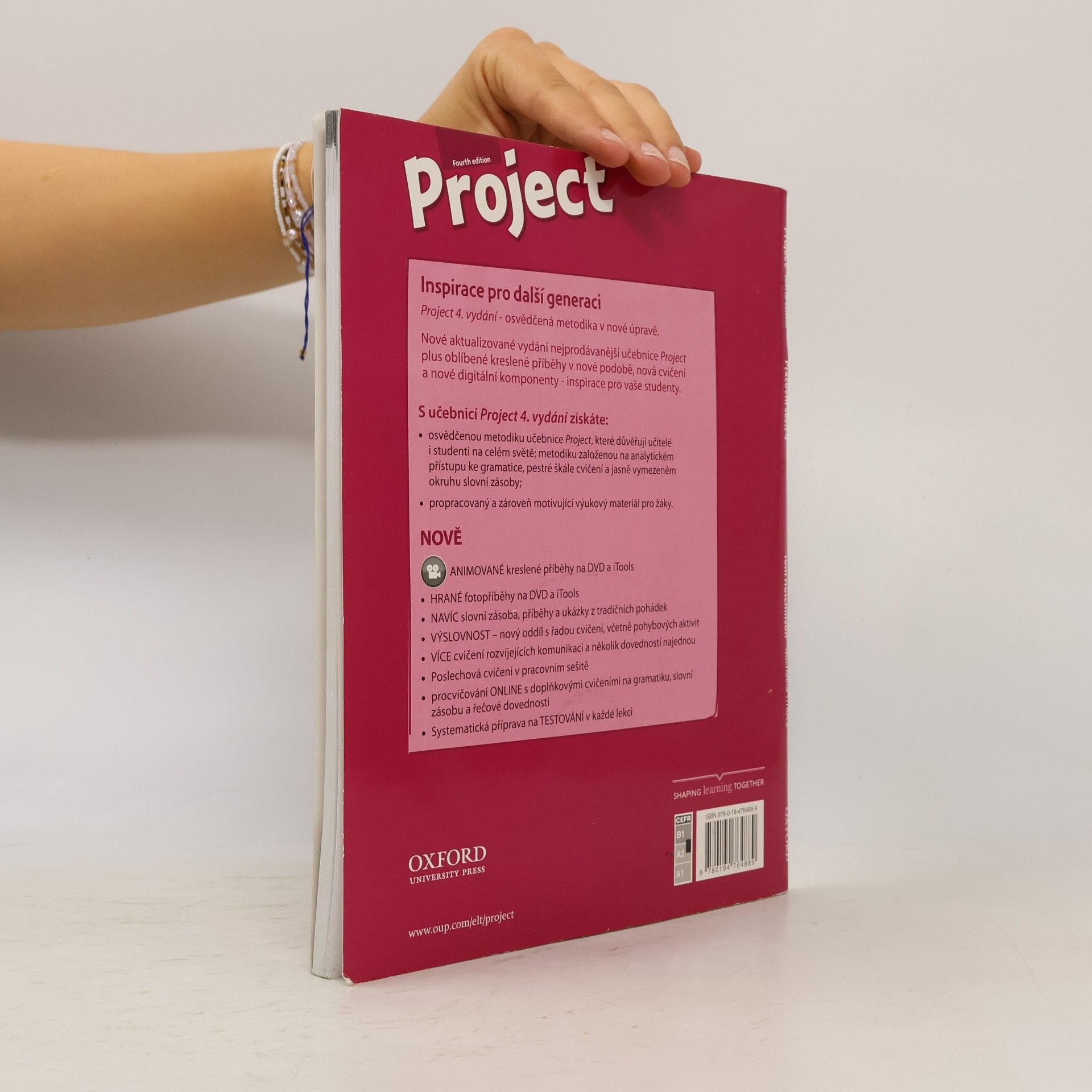 Tom Hutchinson Project 4. Pracovní sešit s poslechovým CD