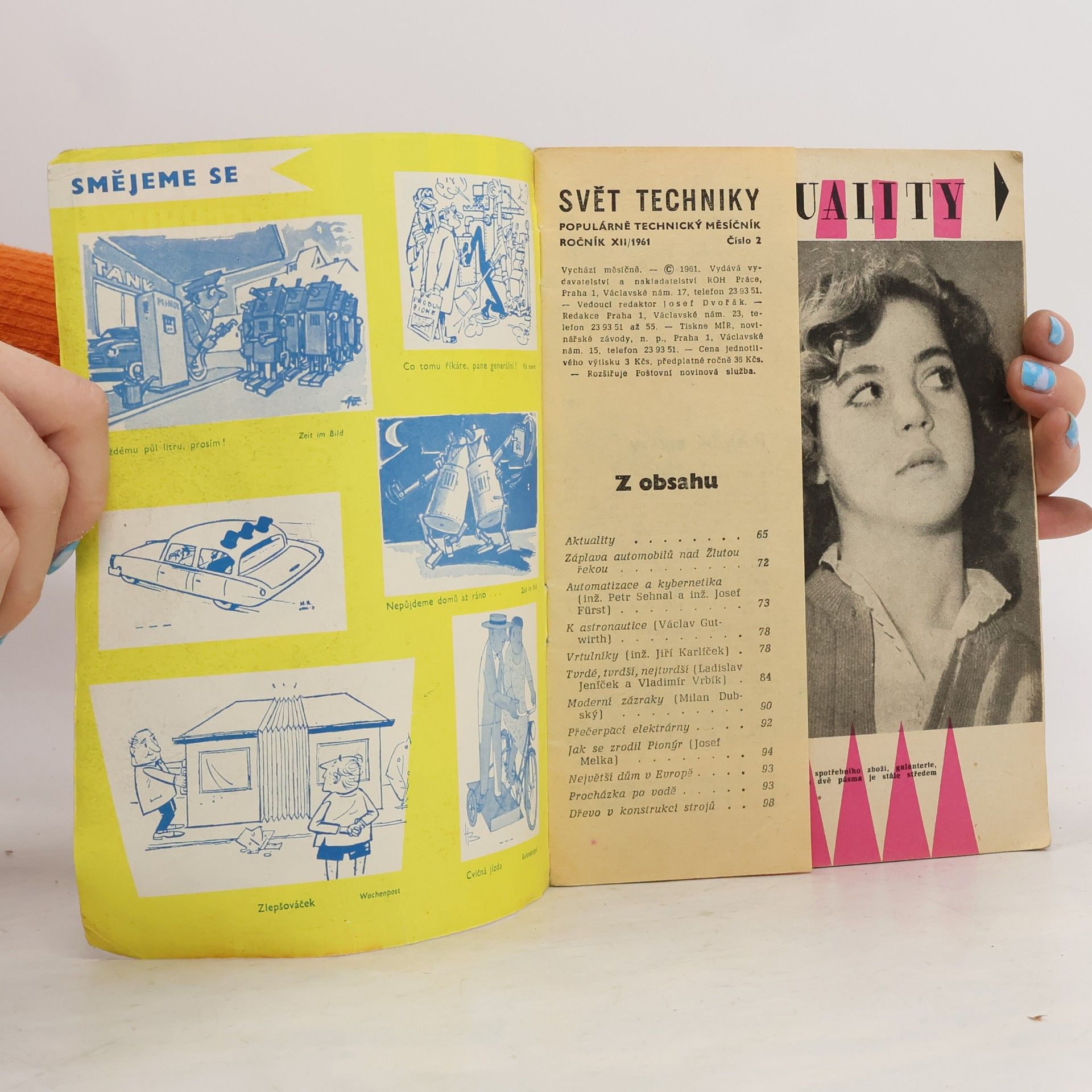 Collectif d'auteurs Svět techniky. Ročník XII/1961. Číslo 2
