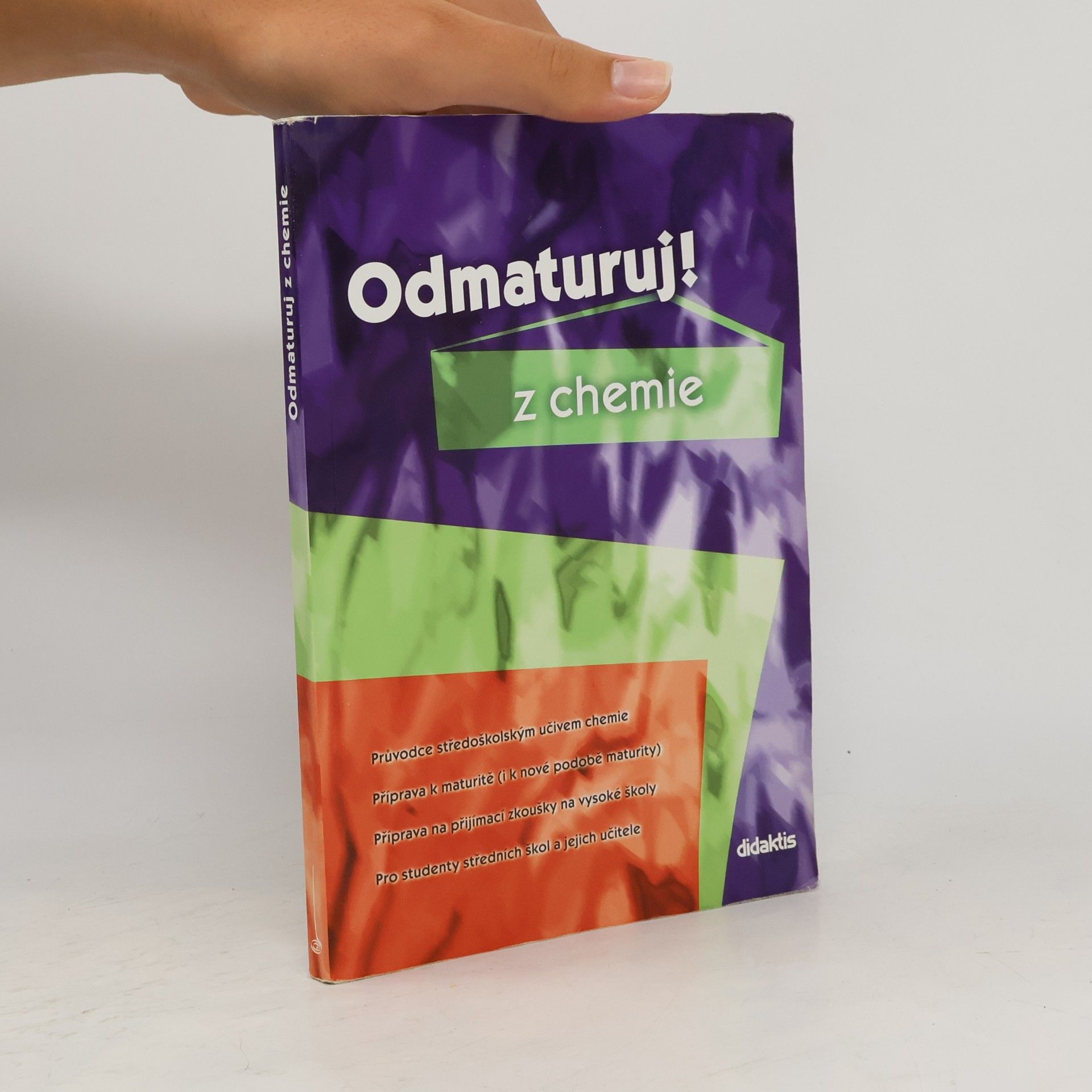 Hana Satrapová Odmaturuj! z chemie