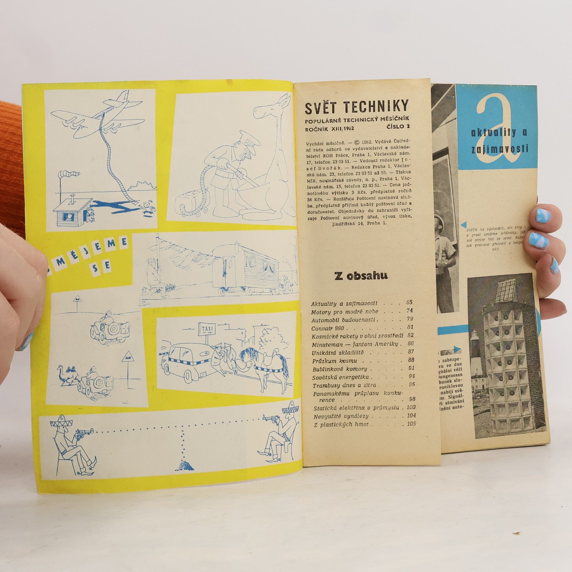 Collectif d'auteurs Svět techniky. Ročník XIII/1962. Číslo 2