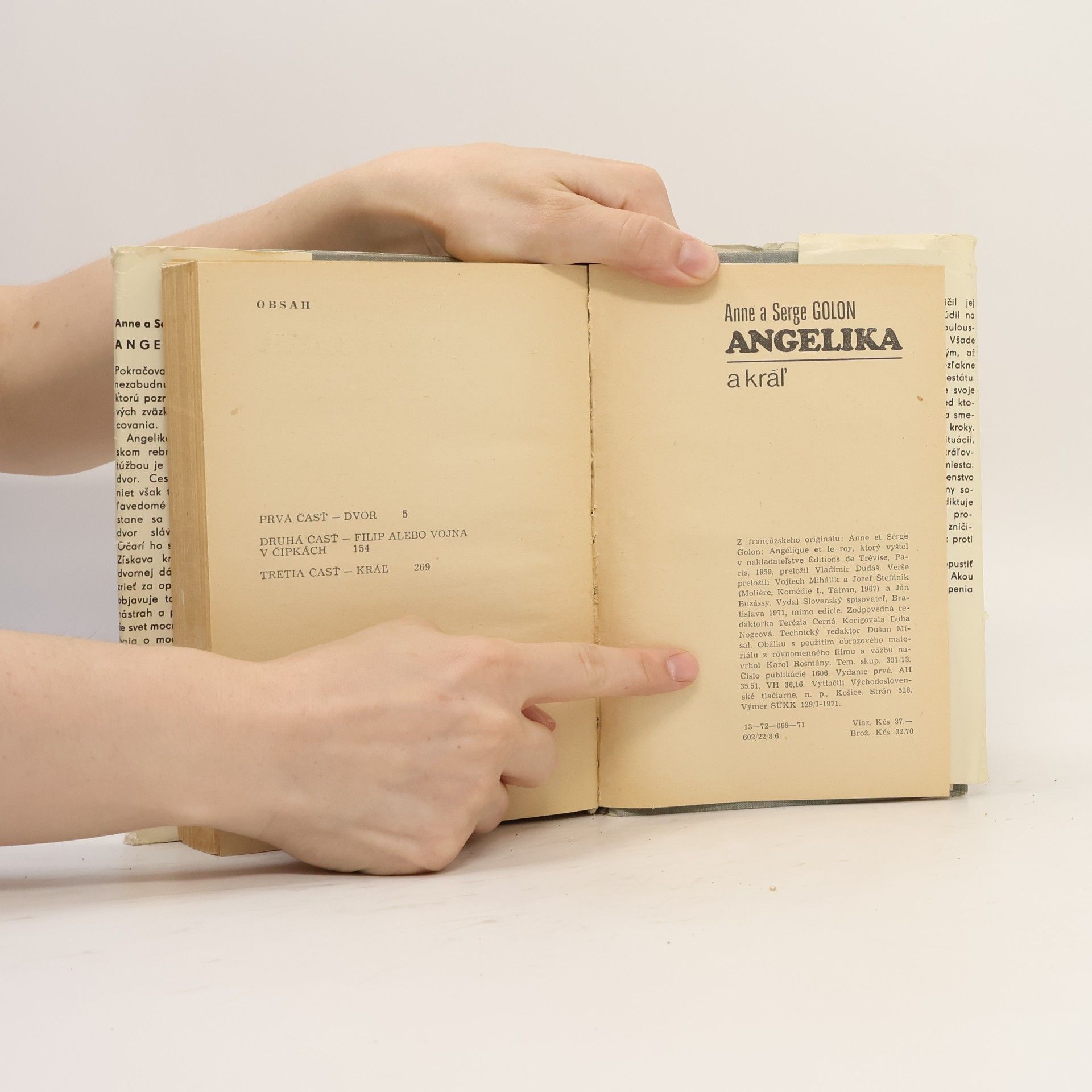 Anne Golon Angelika 3. Angelika a kráľ