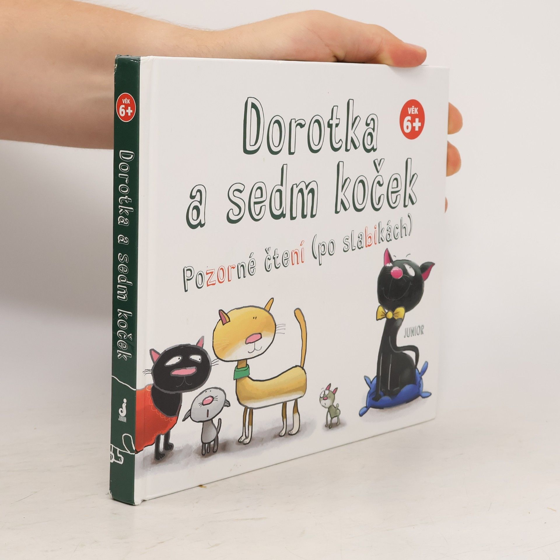 Zenon Wiewiurka Dorotka a sedm koček : pozorné čtení (po slabikách)