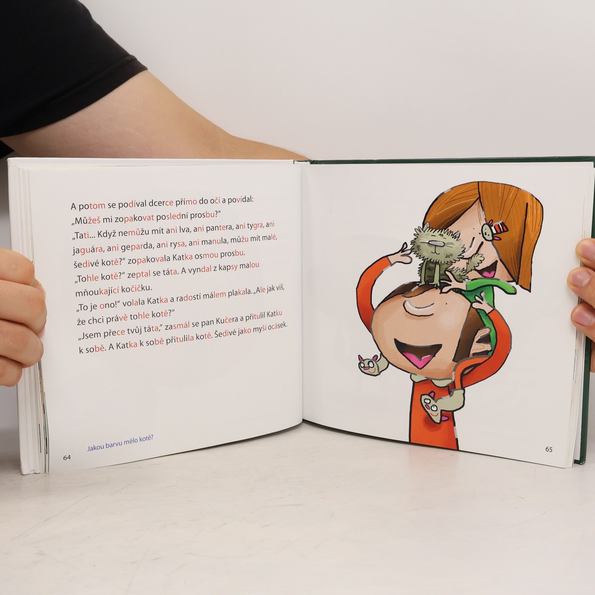 Joanna Krzyżanek Dorotka a sedm koček : pozorné čtení (po slabikách)