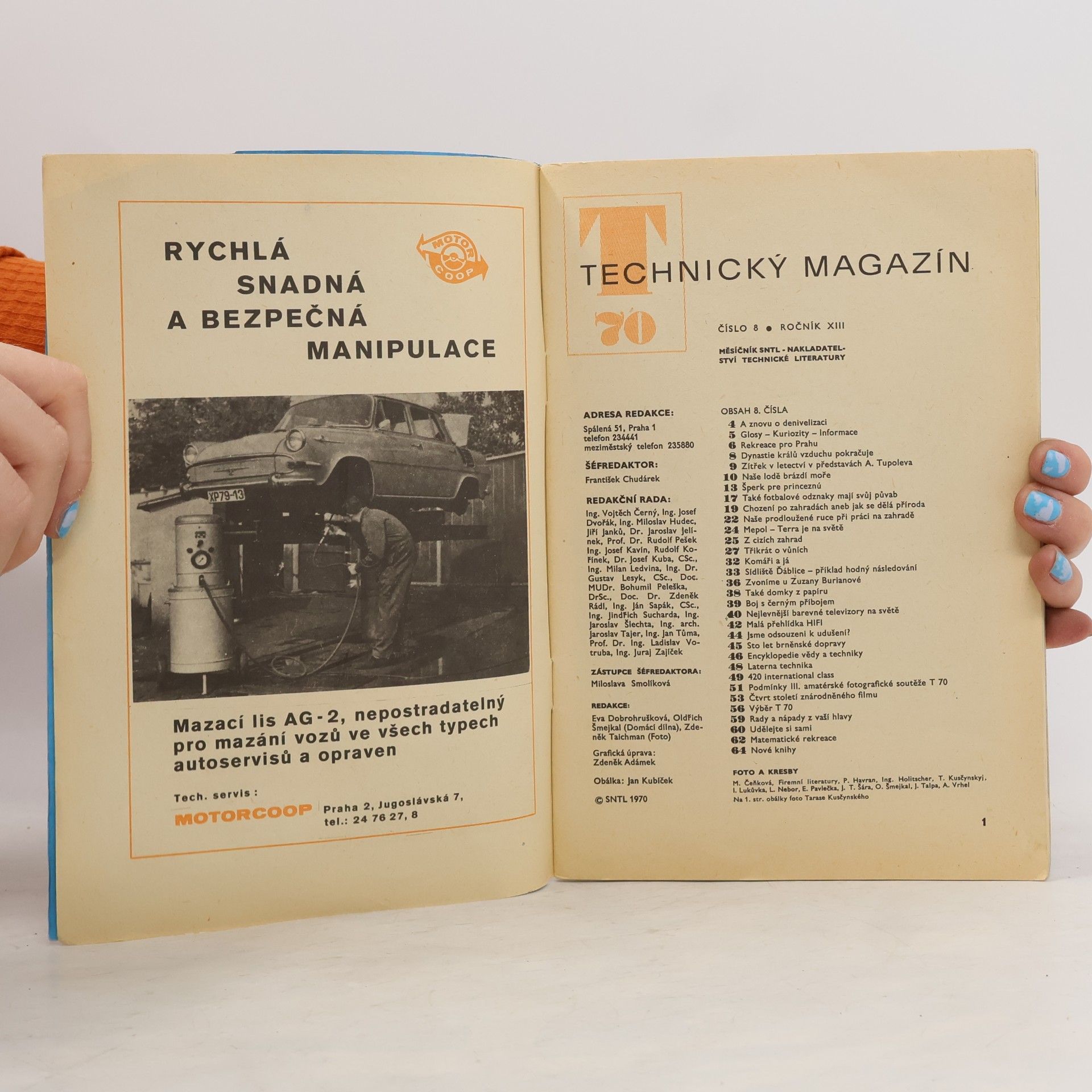 Auteurscollectief T 70. Technický magazín 8.