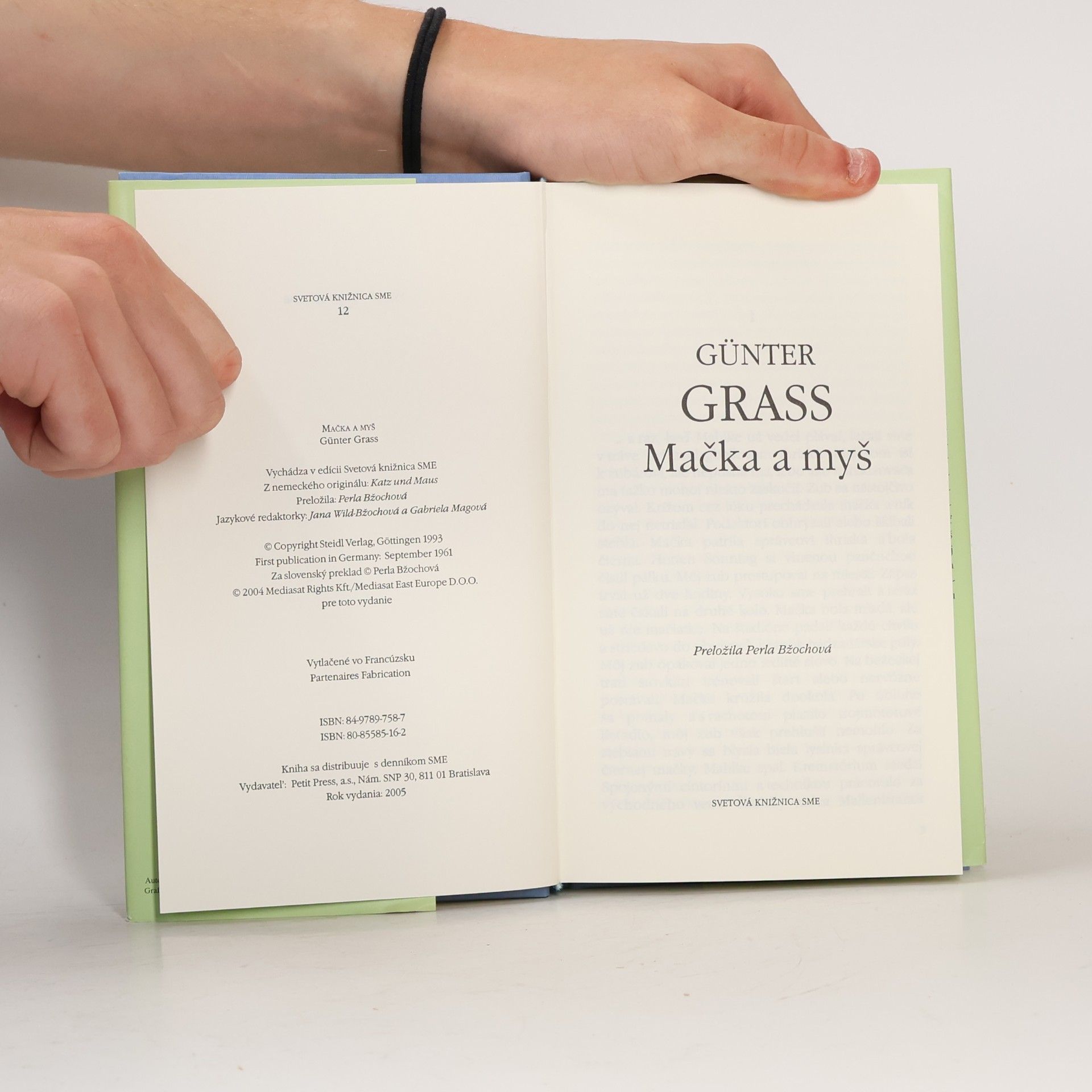 Günter Grass Mačka a myš