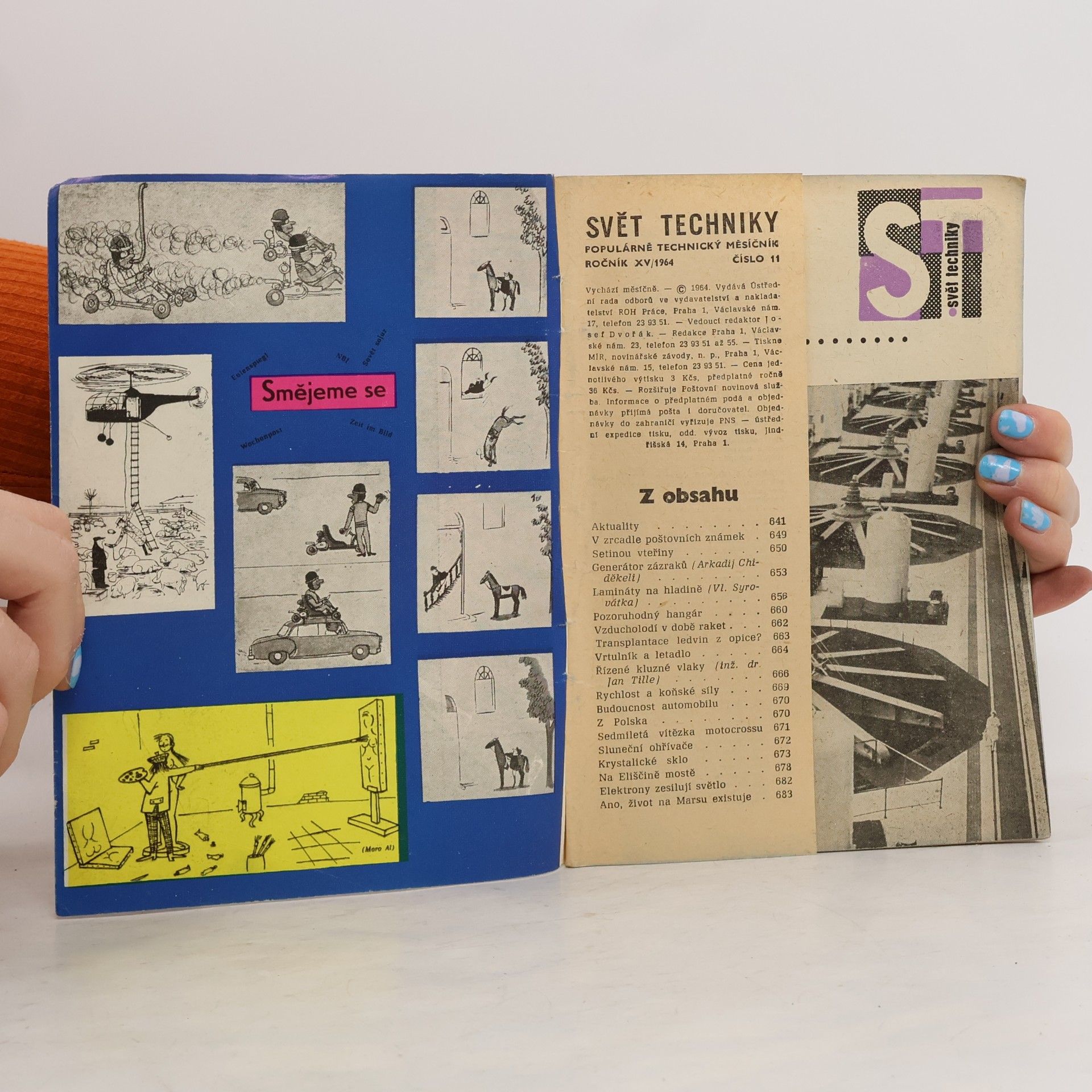 Collectif d'auteurs Svět techniky. Ročník XV/1964. Číslo 11