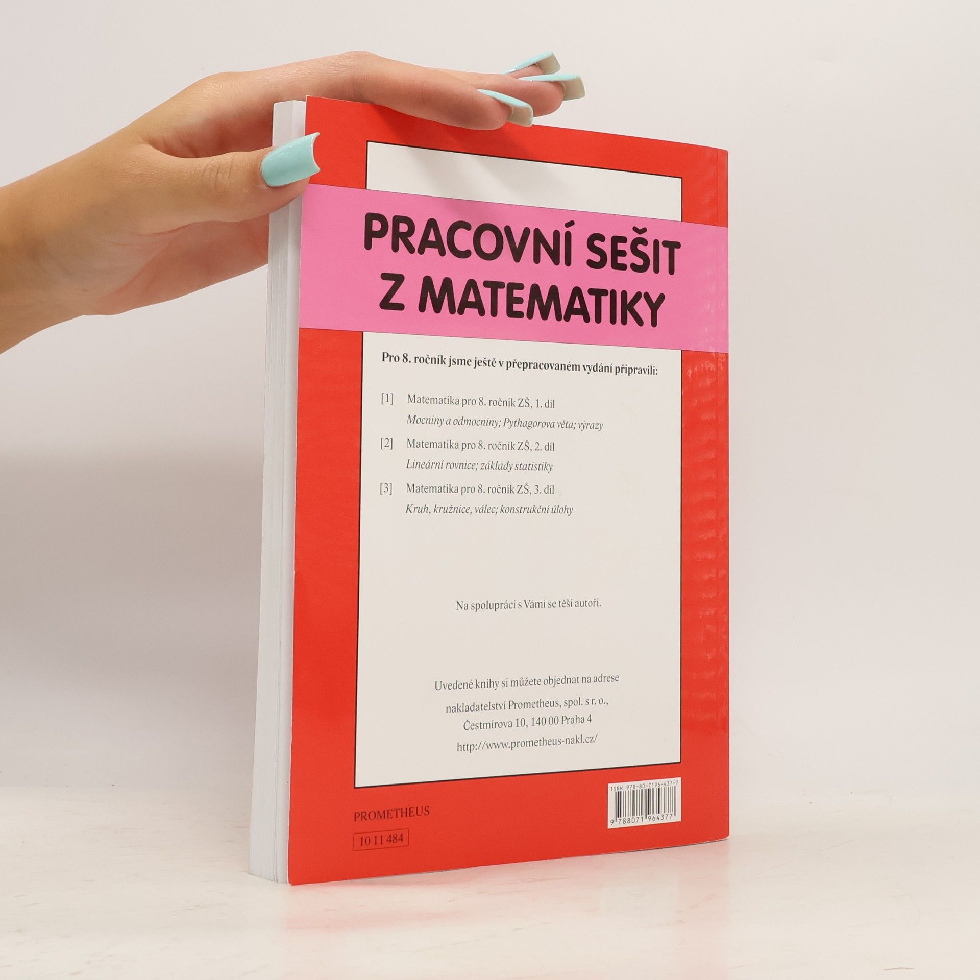 Oldřich Odvárko Pracovní sešit z matematiky : soubor úloh pro 8. ročník základní školy