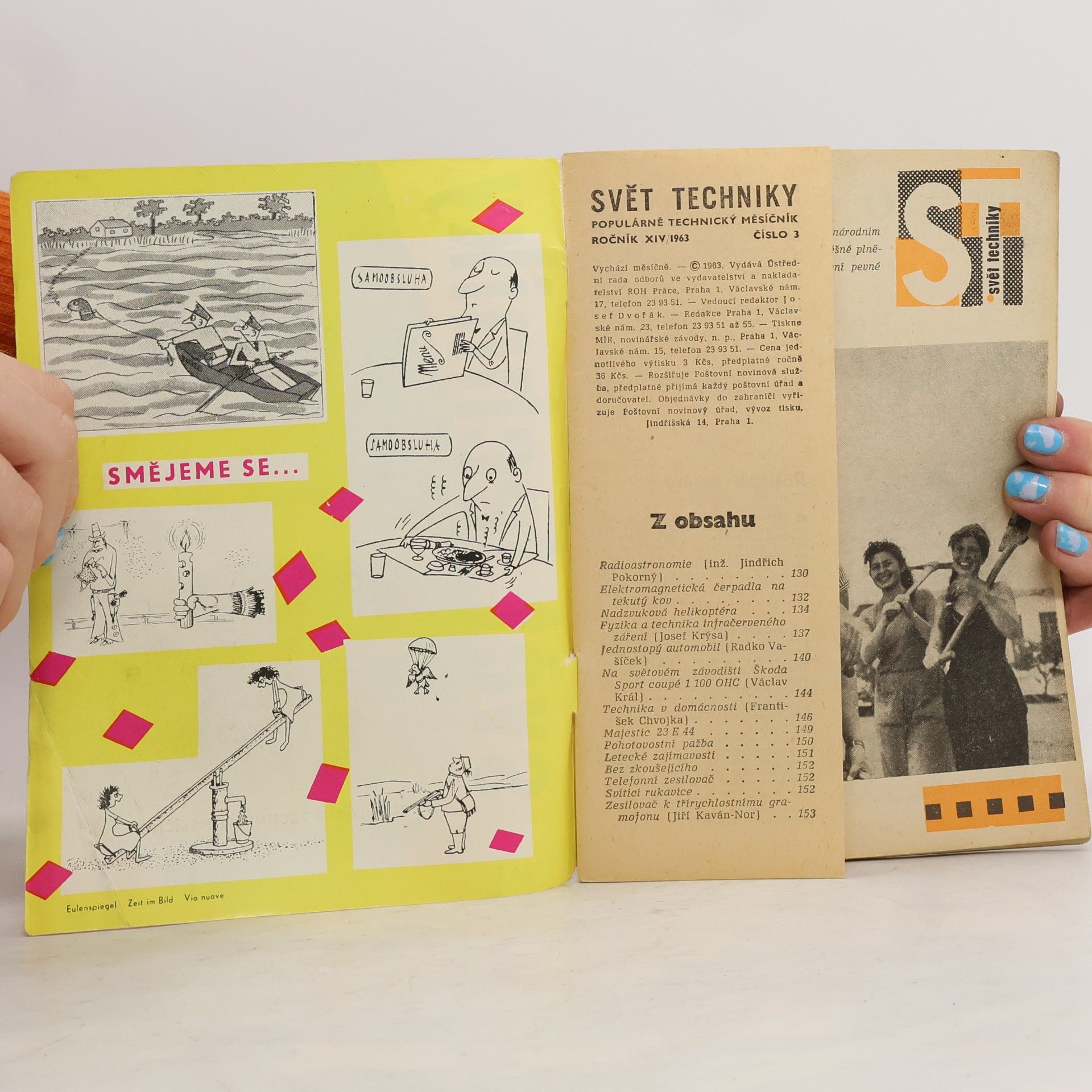 Autorenkollektiv Svět techniky 3/1963