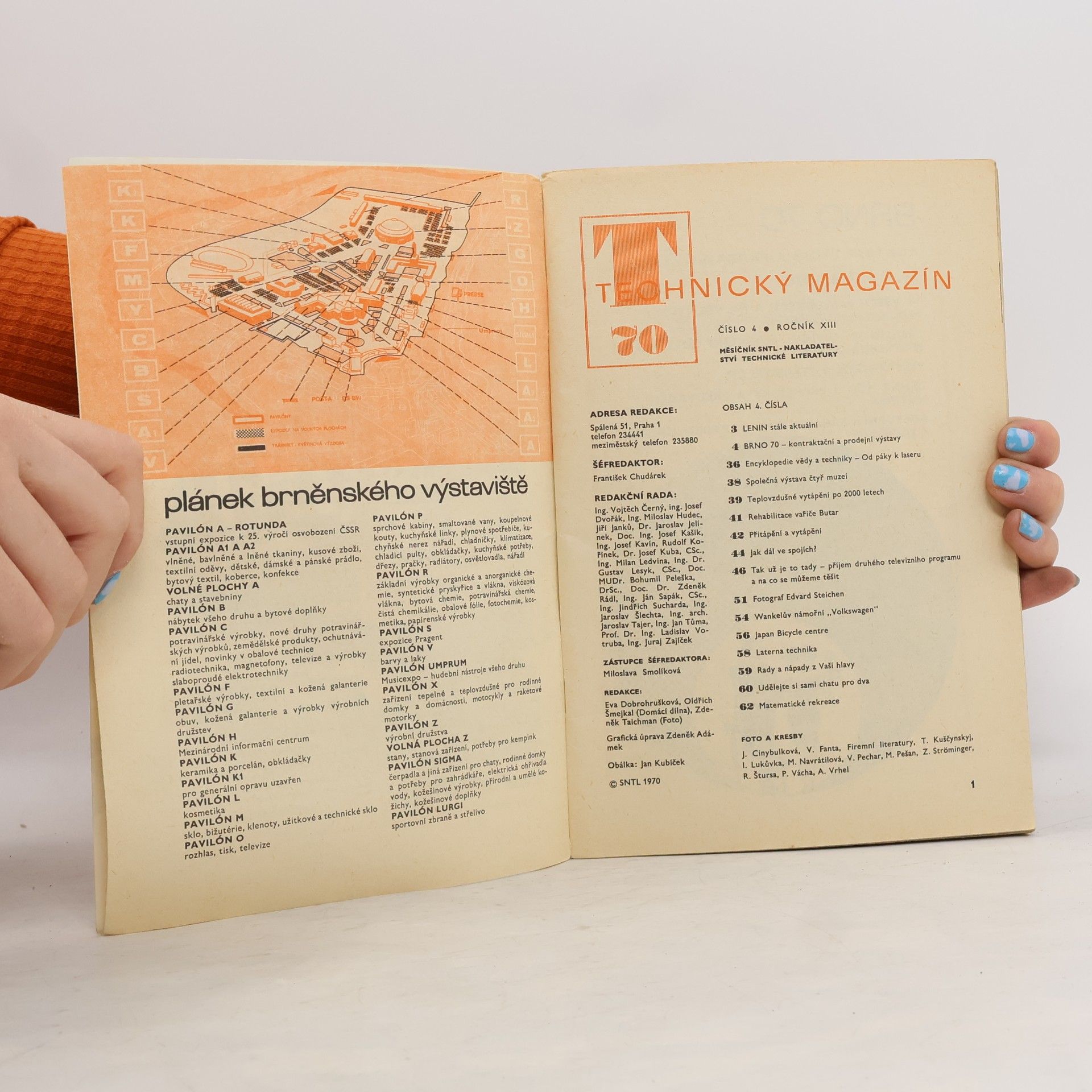Autorenkollektiv Technický magazín. Číslo 4. Ročník XIII.