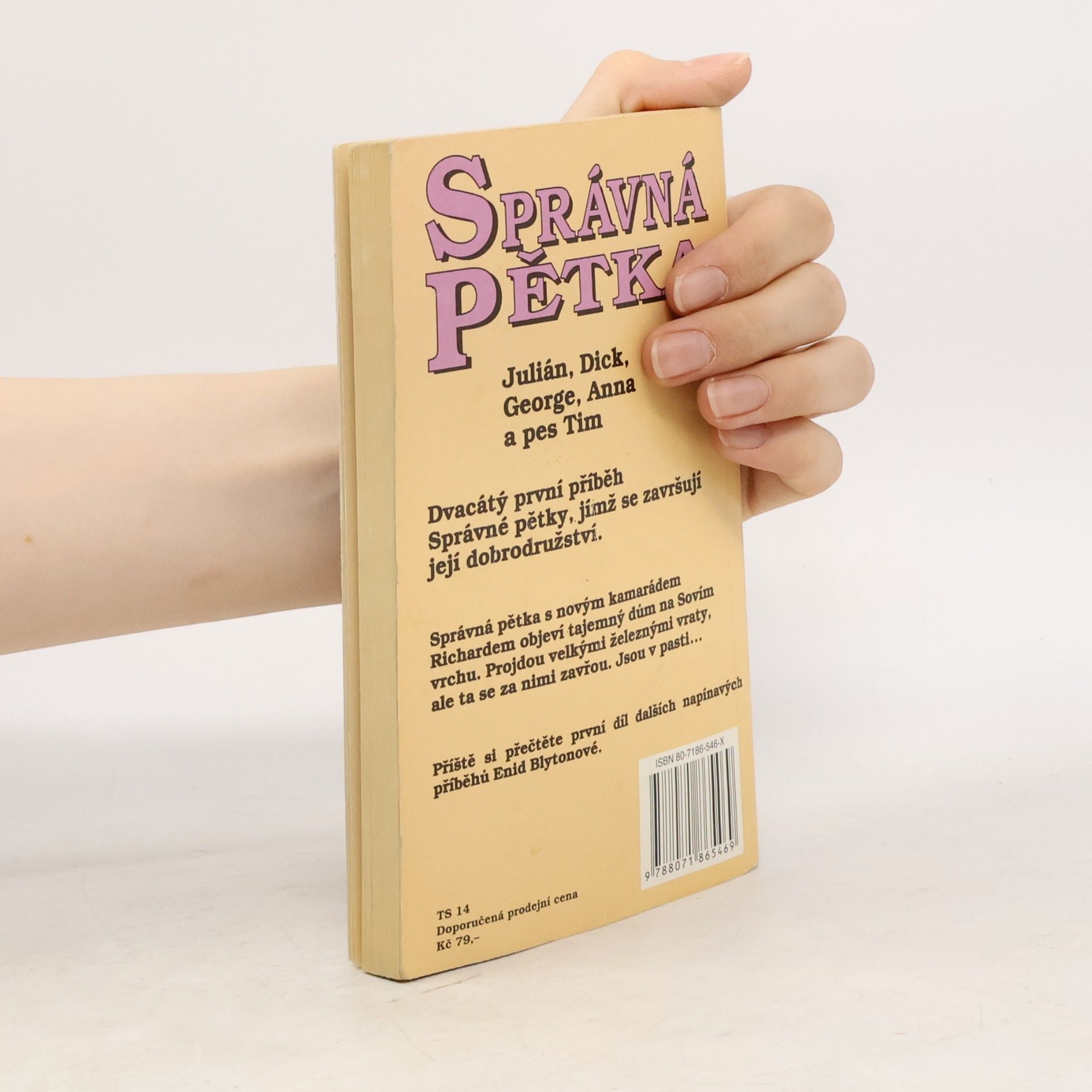 Enid Blyton Správná pětka. Pětka v Sovím doupěti
