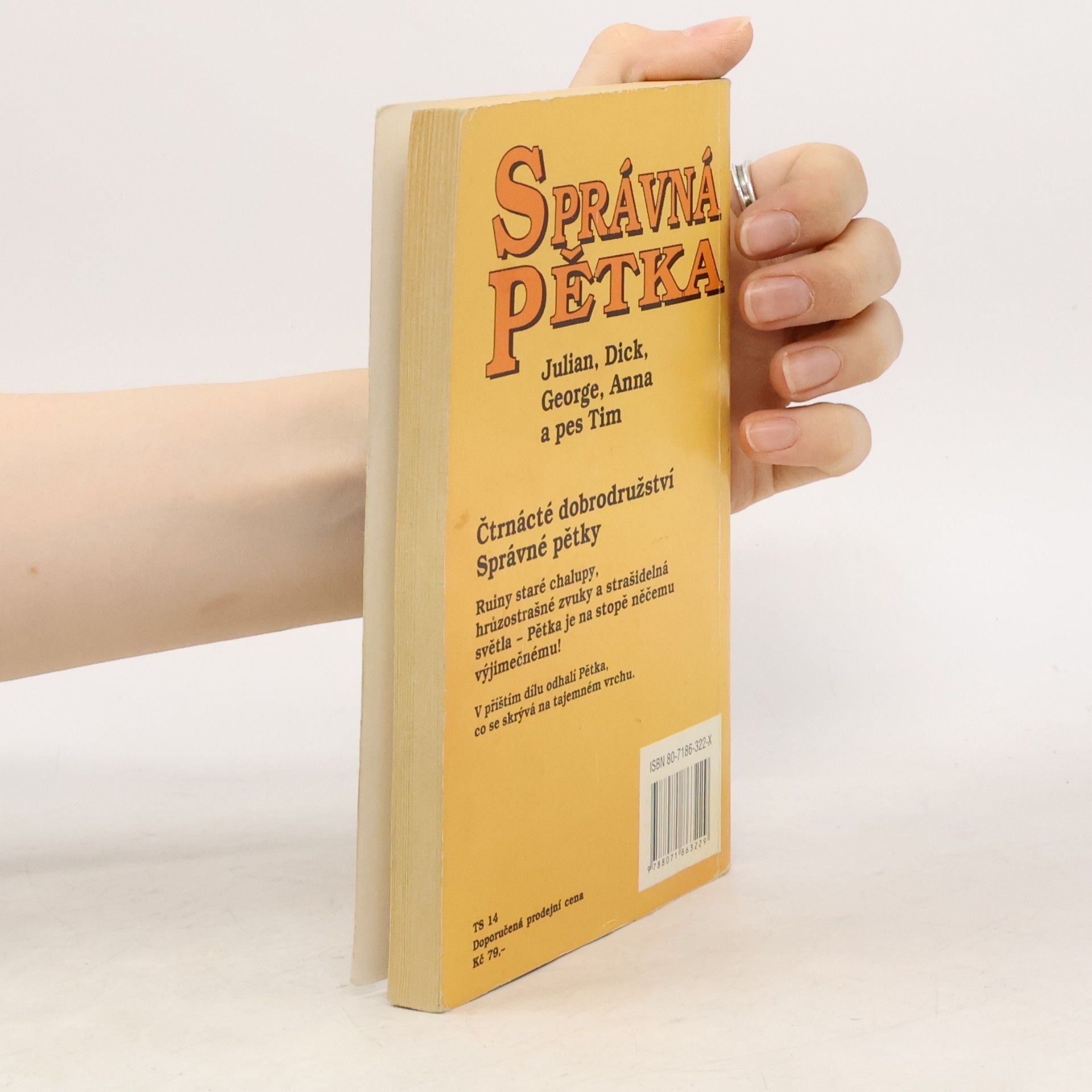 Enid Blyton Správná pětka. Pětka na stopě
