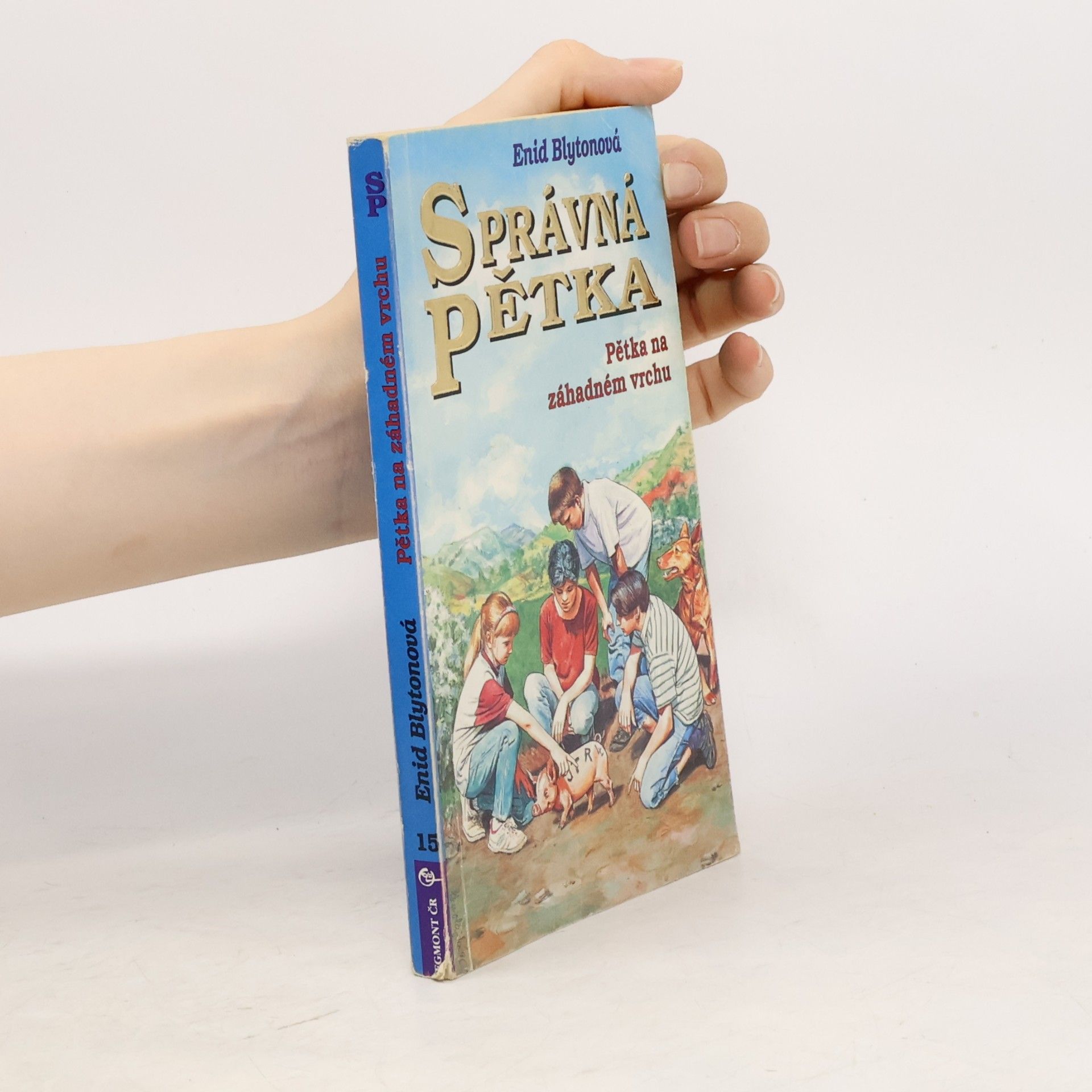 Enid Blyton Správná pětka: Pětka na záhadném vrchu