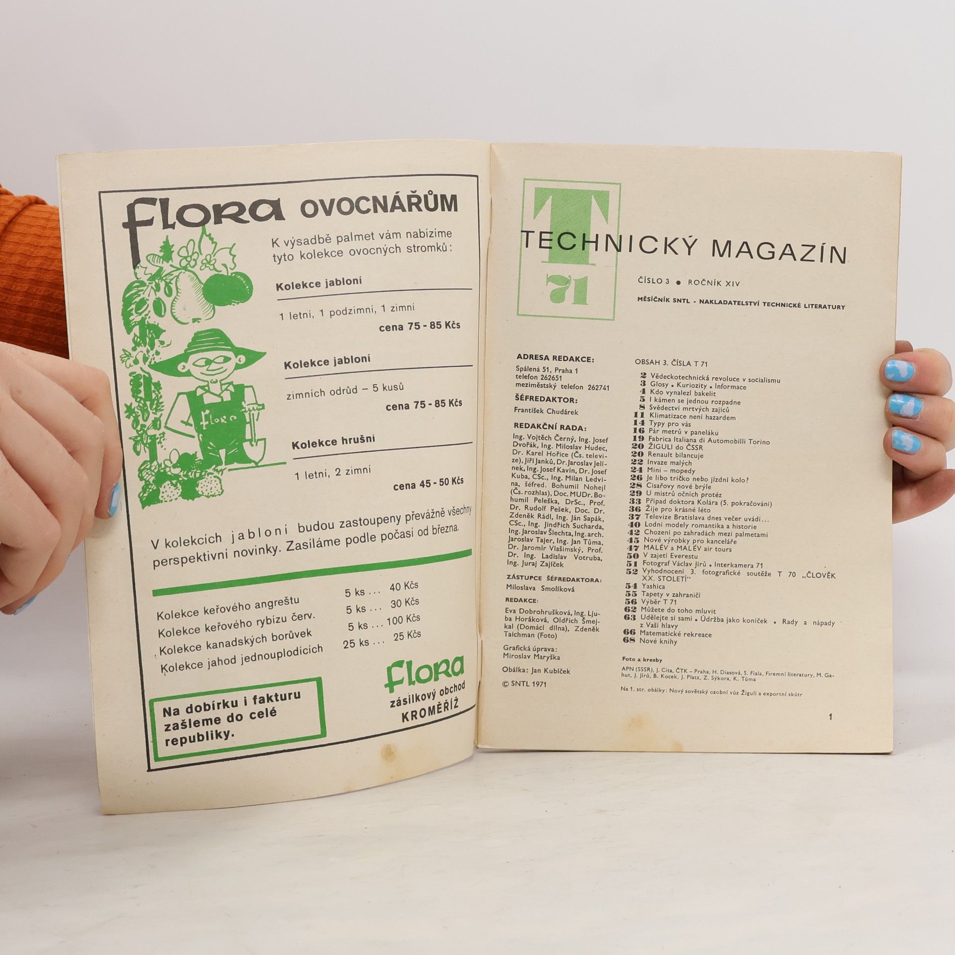 Auteurscollectief Technický magazín. Číslo 3. Ročník XIV.
